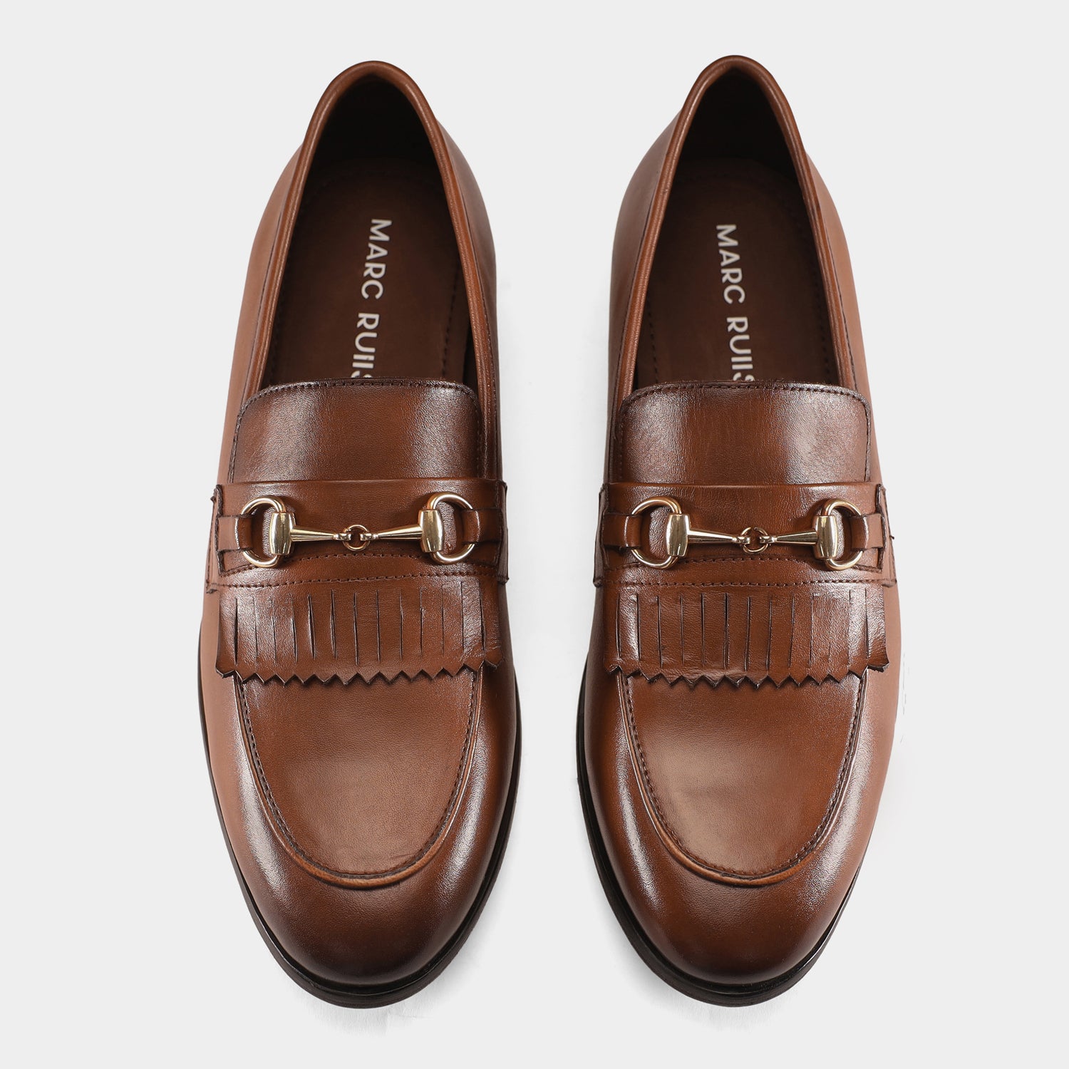 VICTORIA - TAN CLASSIC LOAFERS