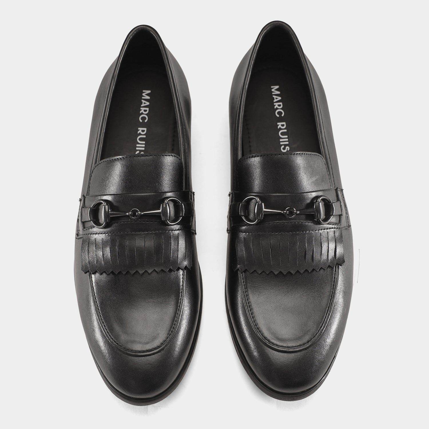 VICTORIA - BLACK CLASSIC LOAFERS