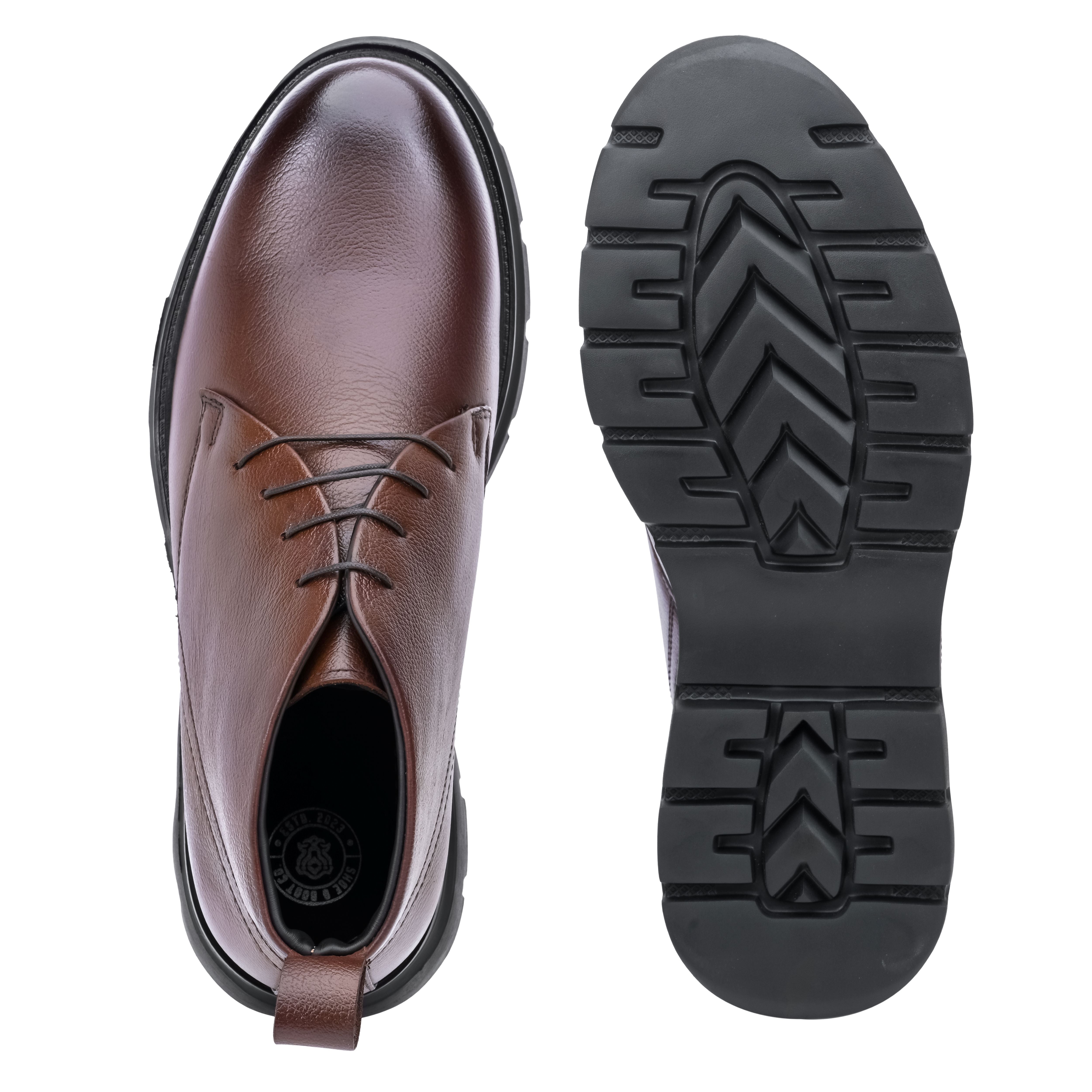 Korean Chukka Boot - Tan Brown