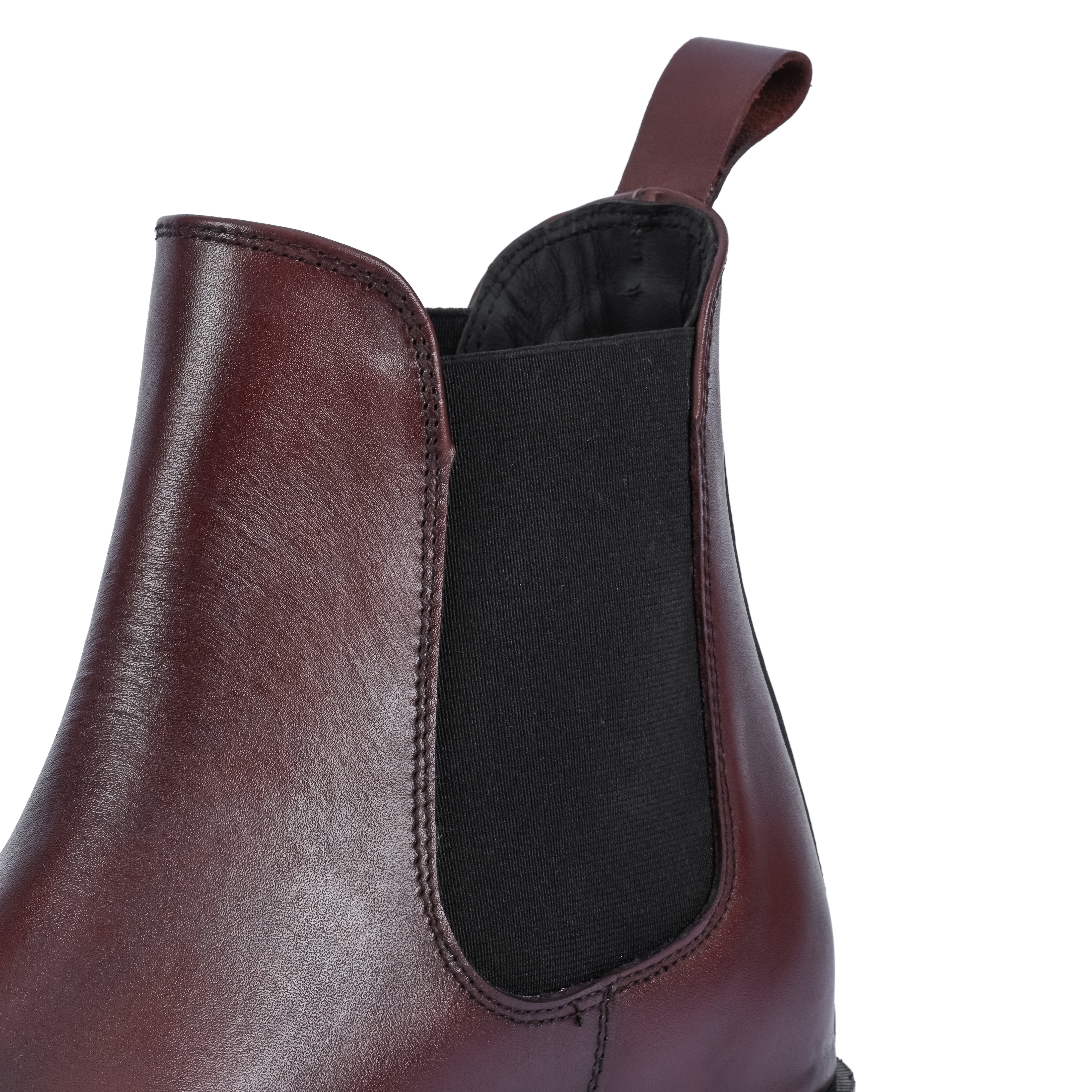 Refined toe Chelsea - Cherry