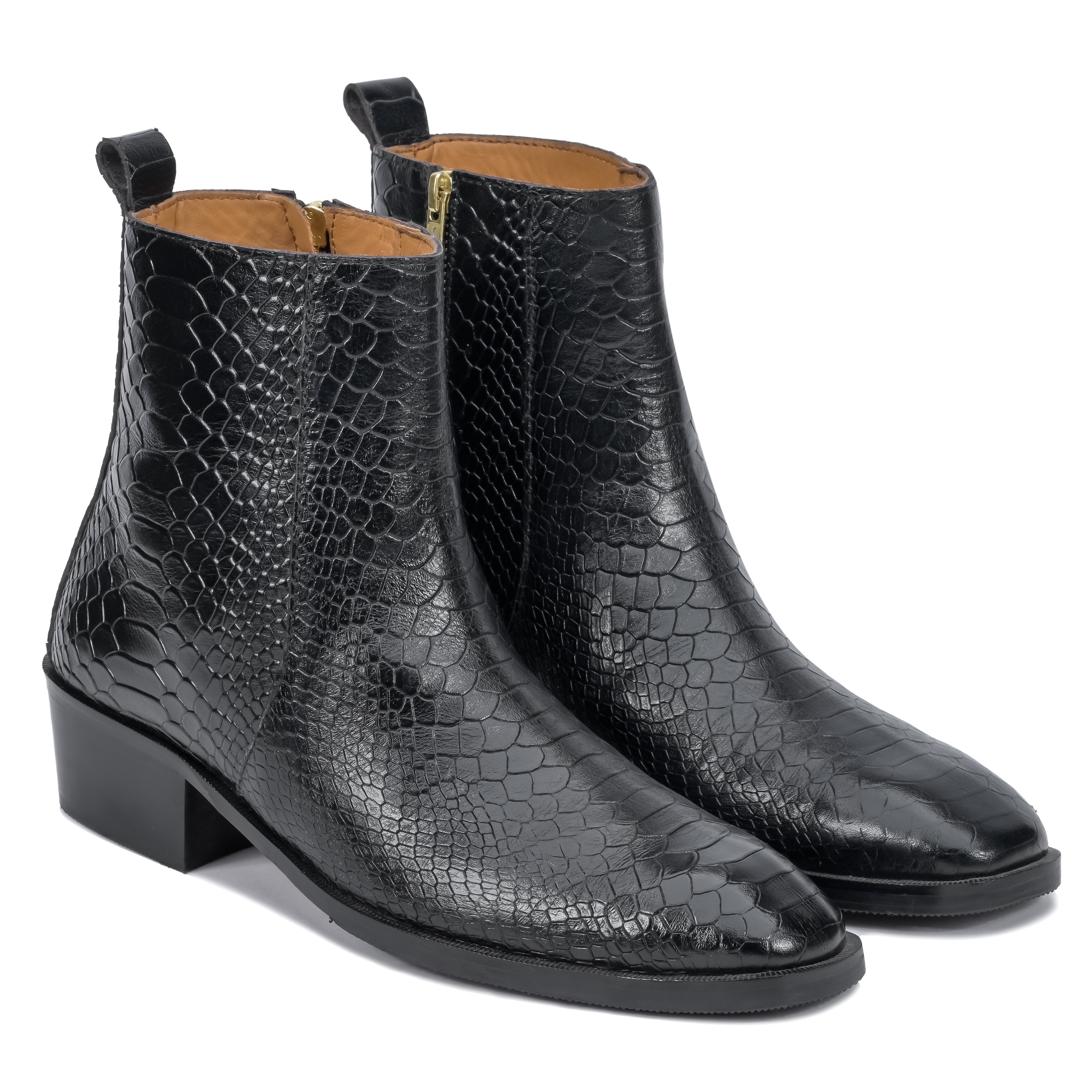 Python Cuban Chelsea - Black