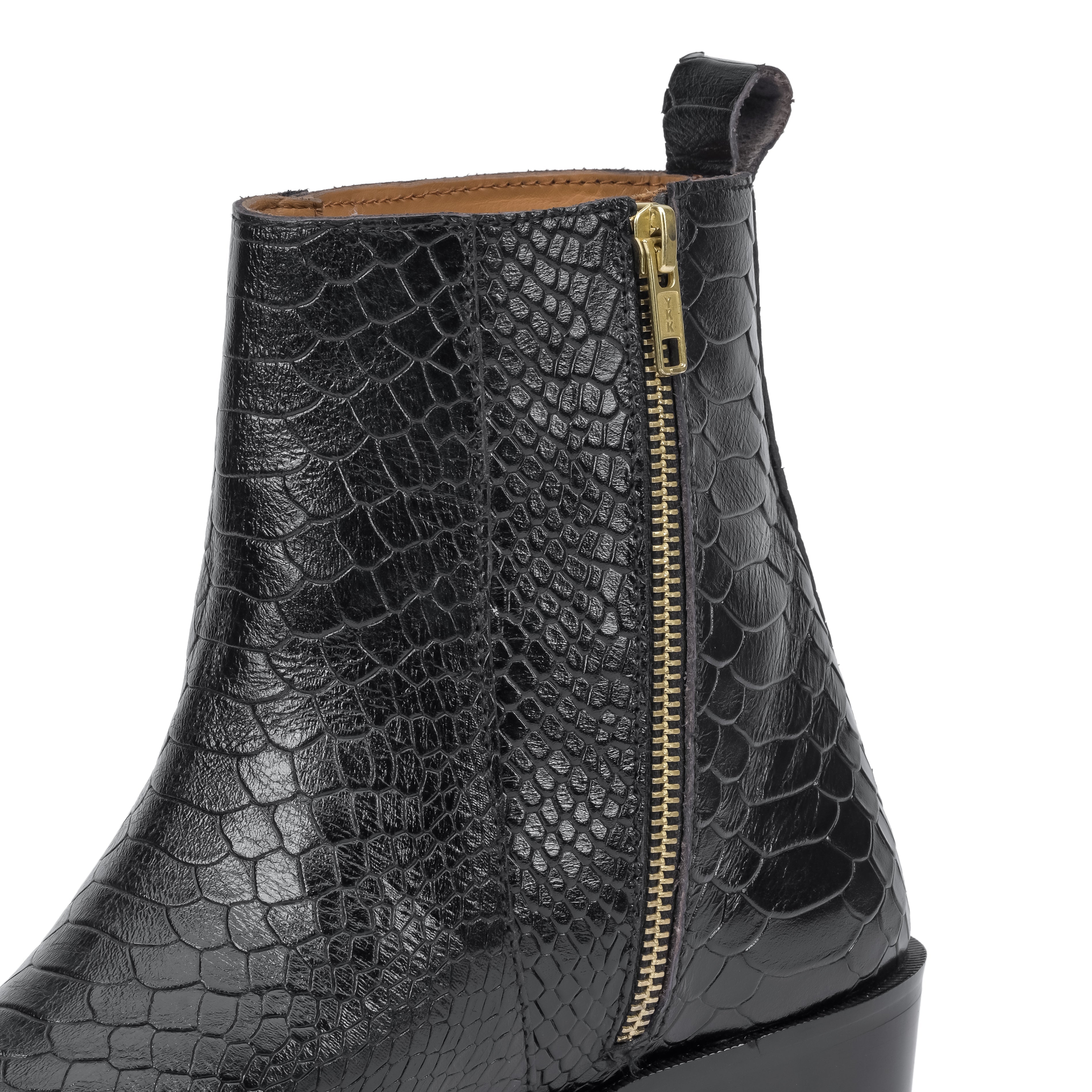 Python Cuban Chelsea - Black