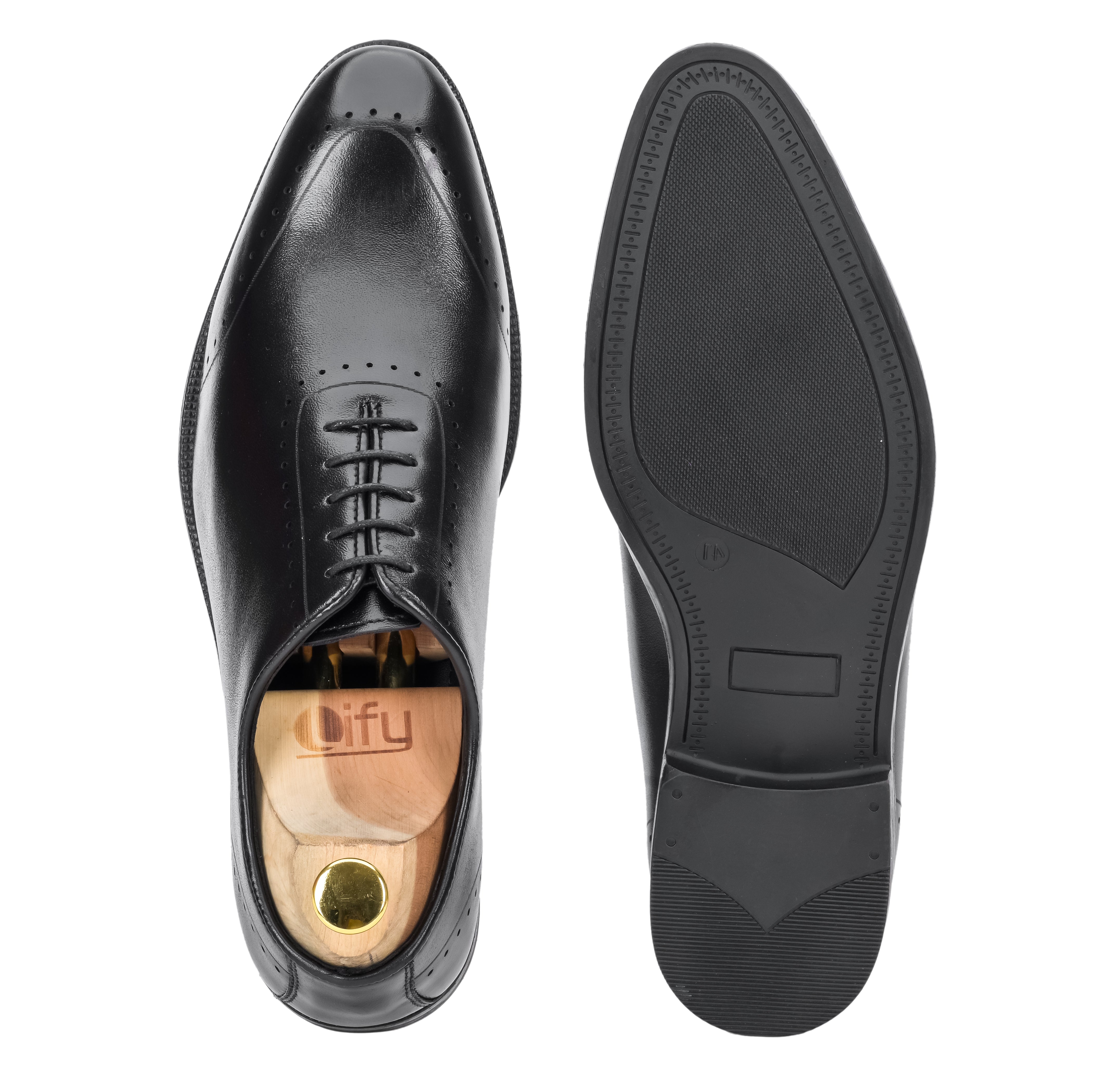 Wholecut Brogue - Black