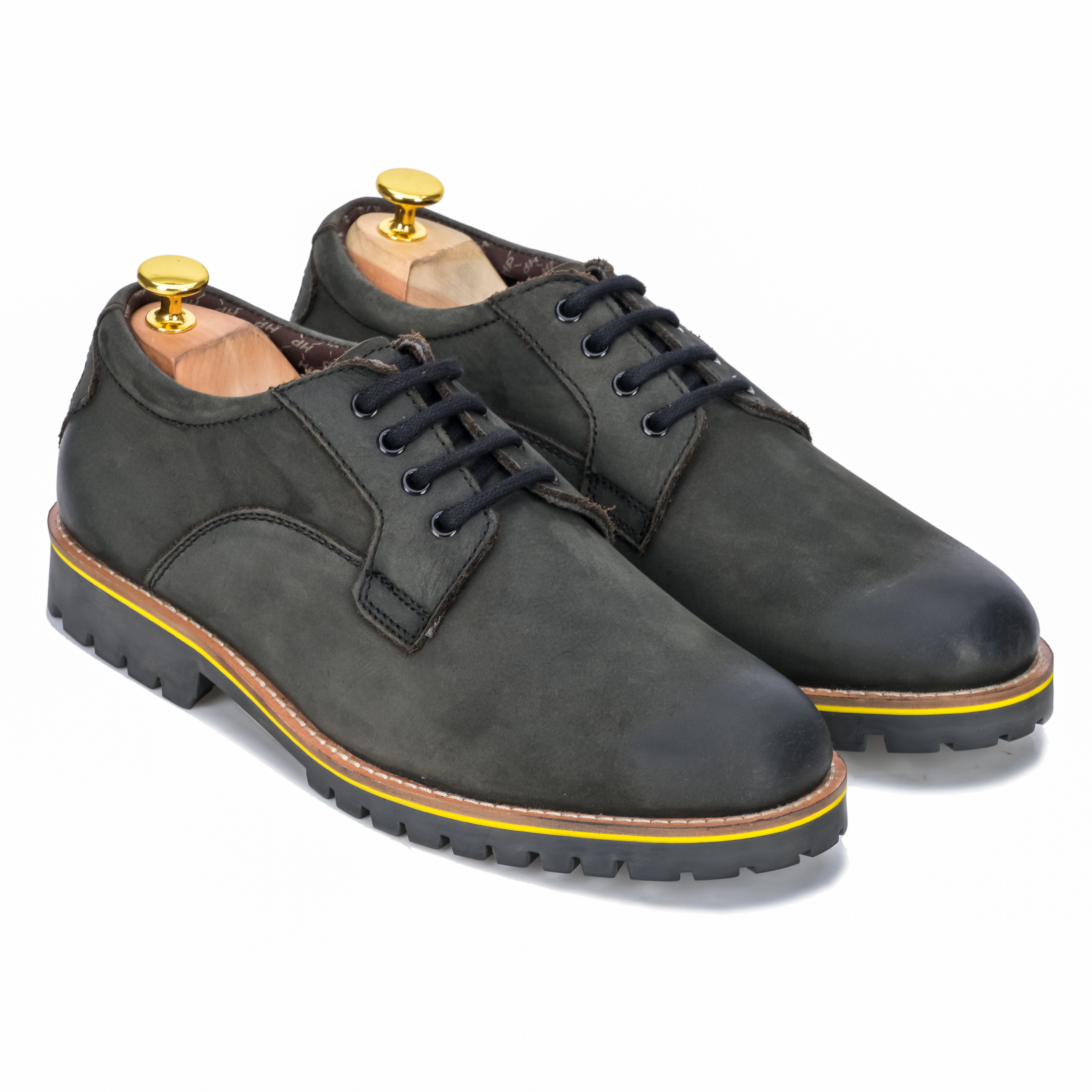 Derby Combo Boot - Black