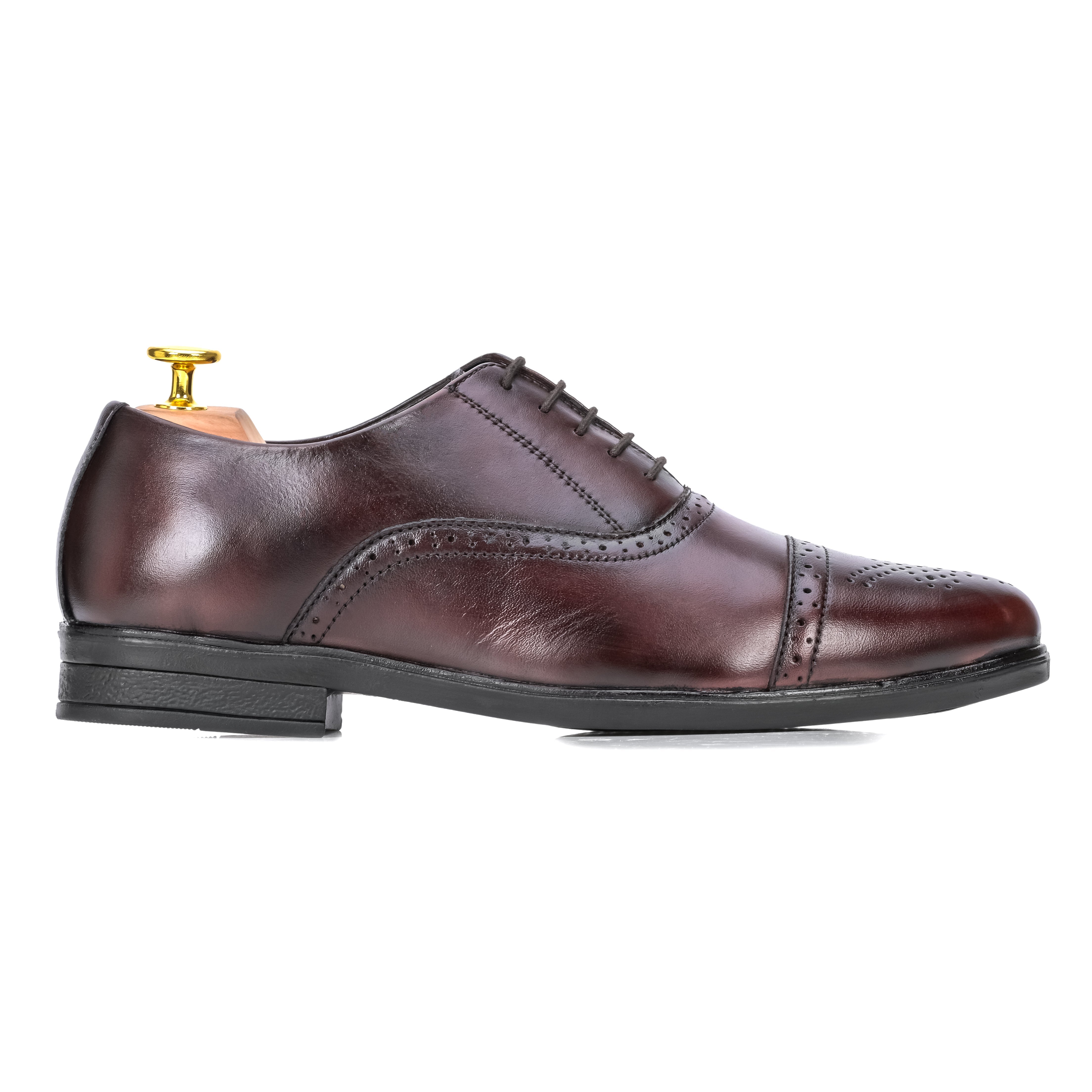 Brogue Oxford - Cherry