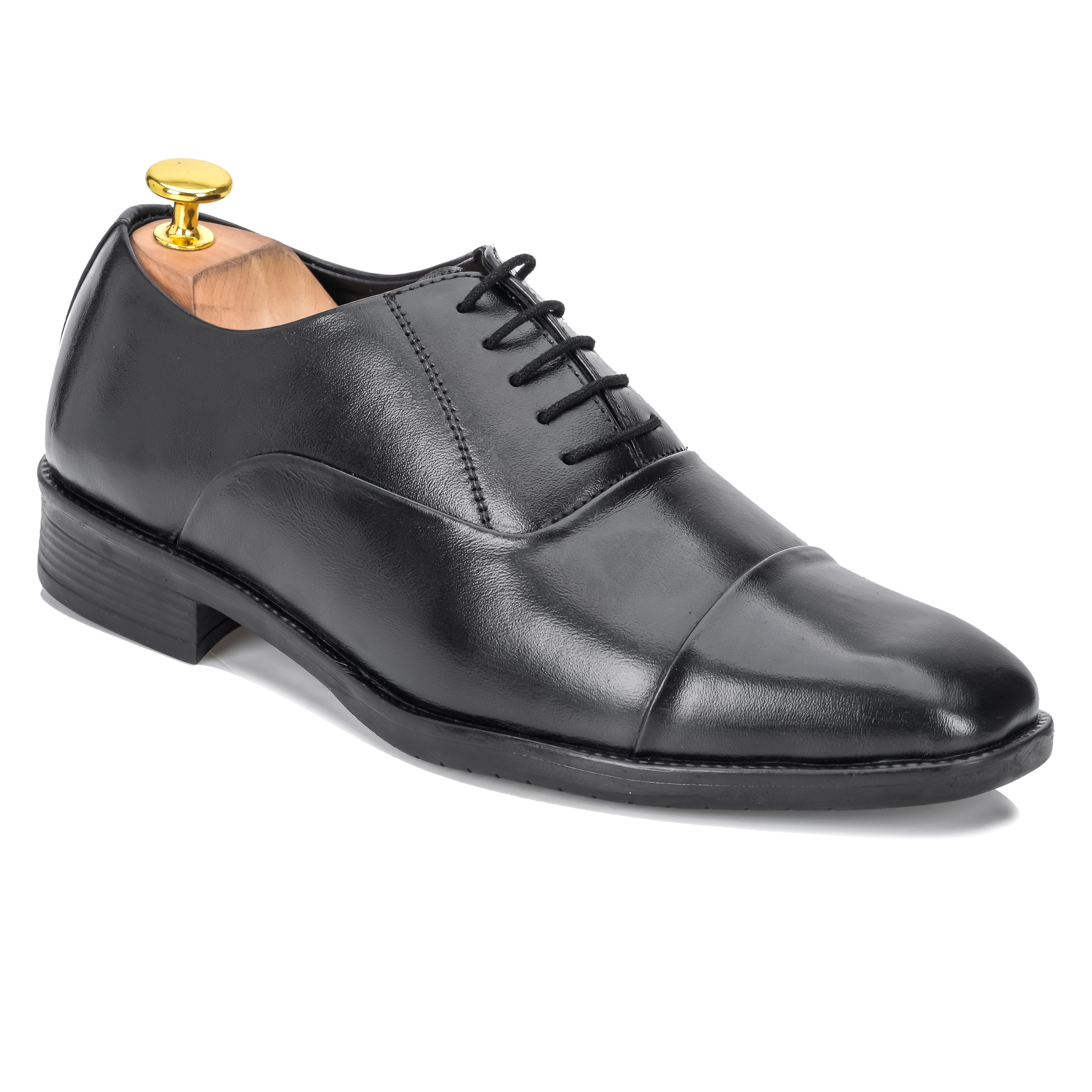 Cap Toe Oxford - Black