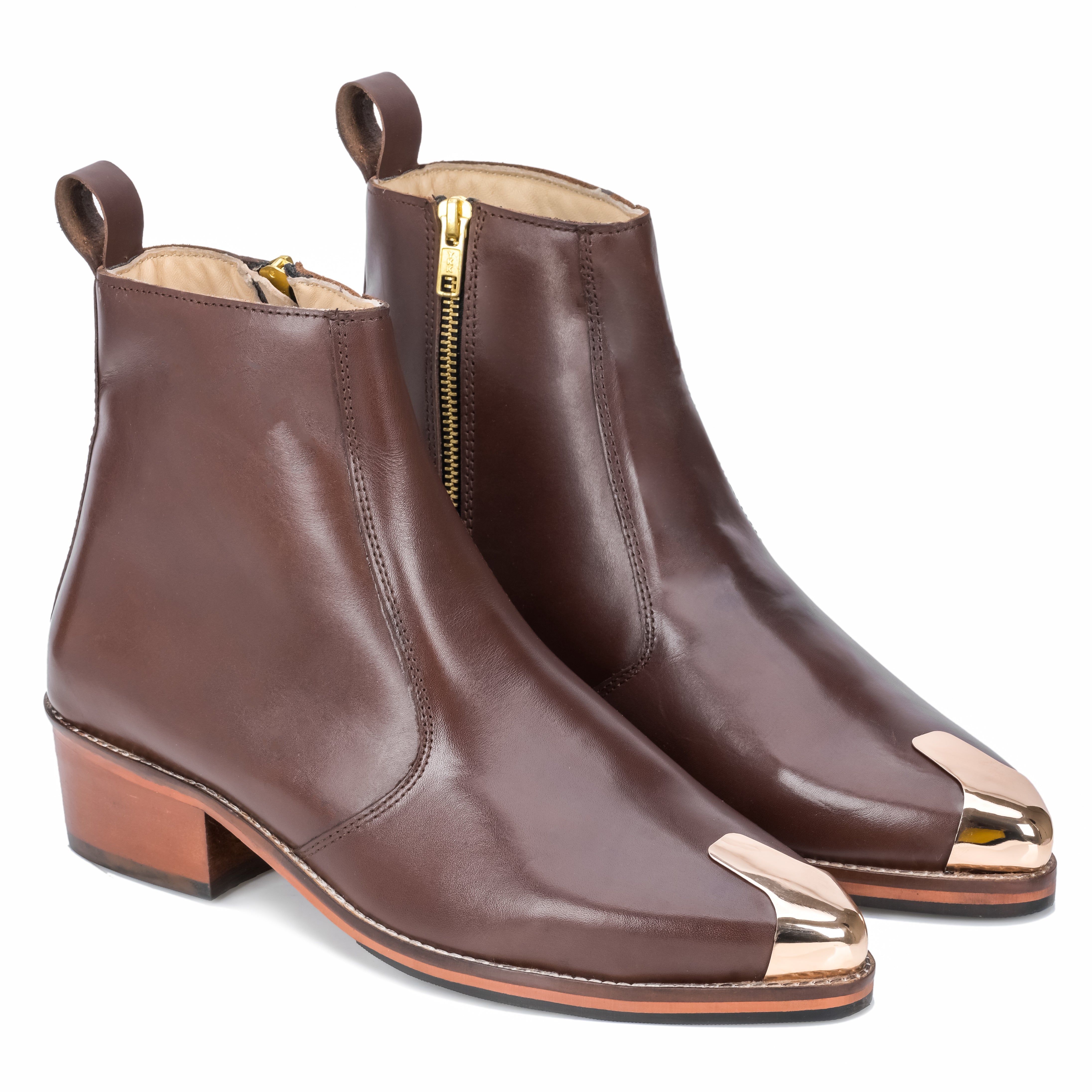 Gold Plate Chelsea - Brown