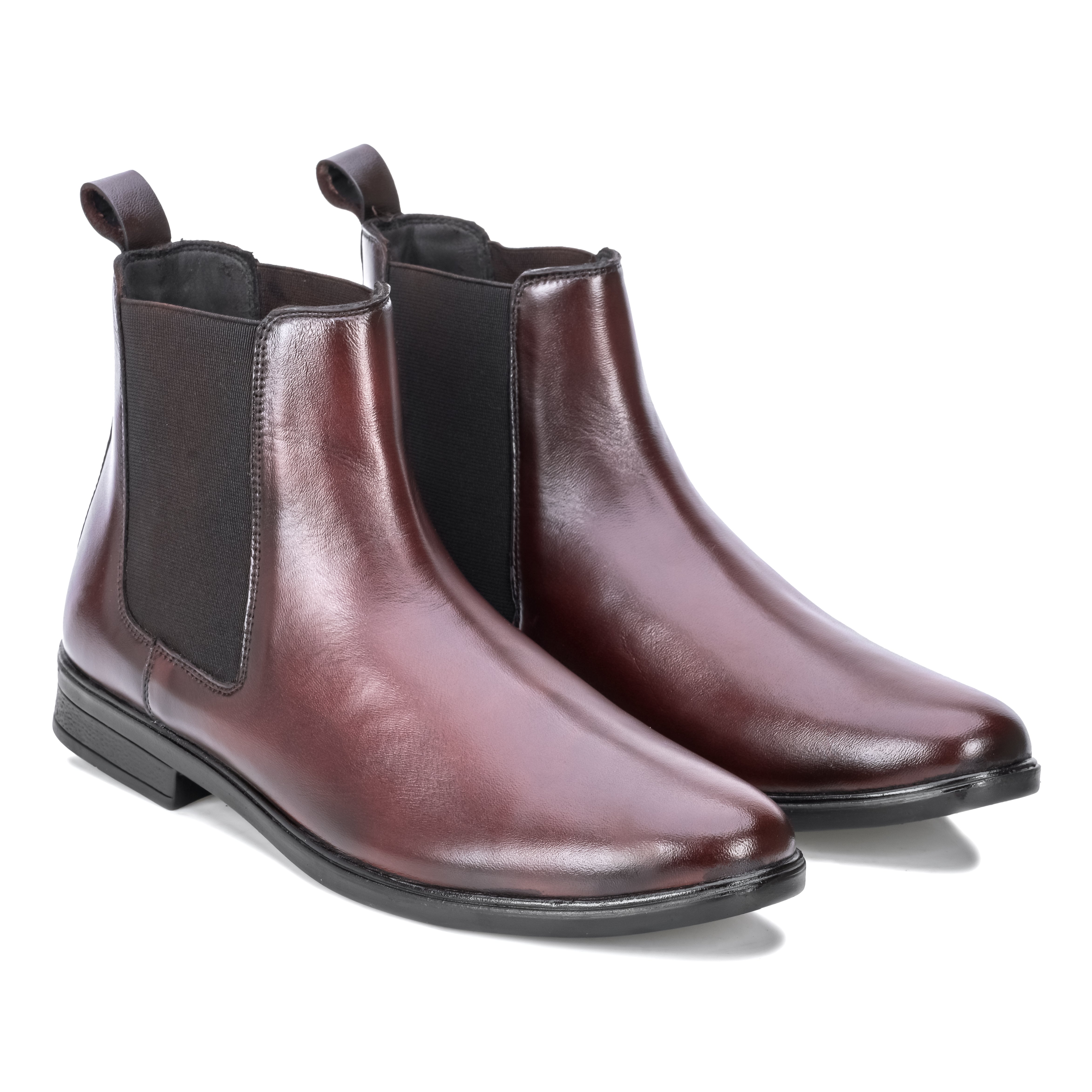 Round Toe Chelsea - Cherry