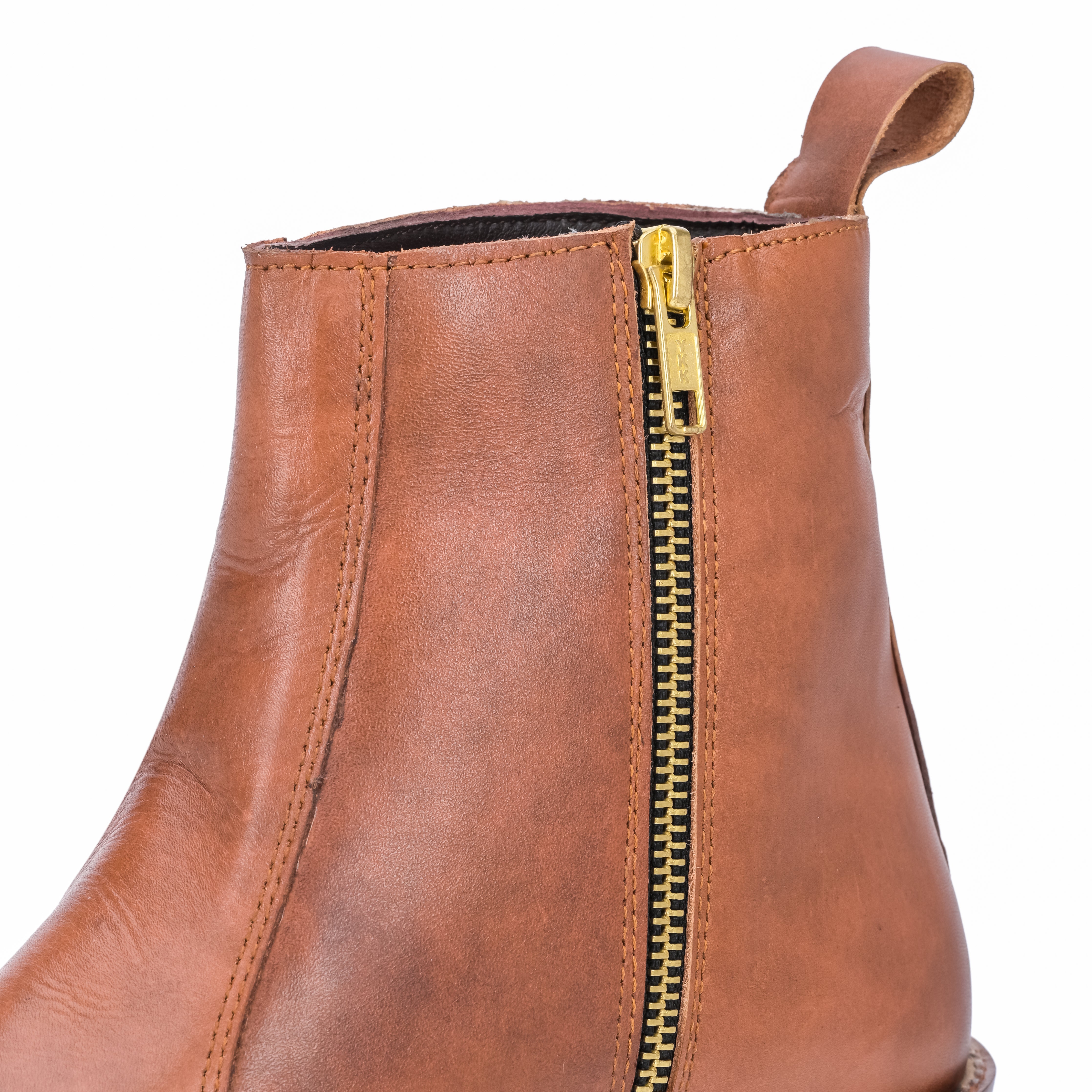 Pointed Cuban Chelsea - Tan