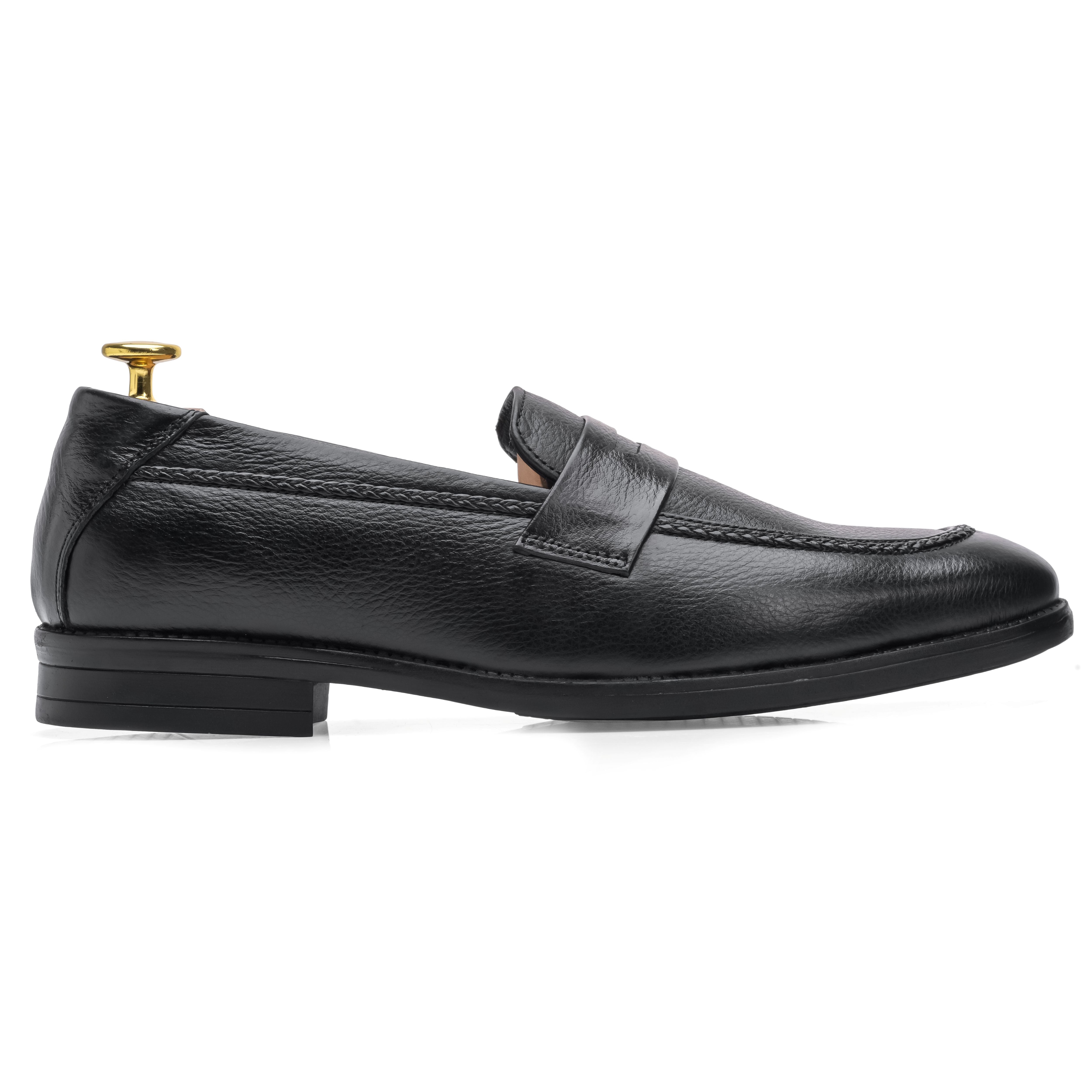 Signature Penny Loafer – Black