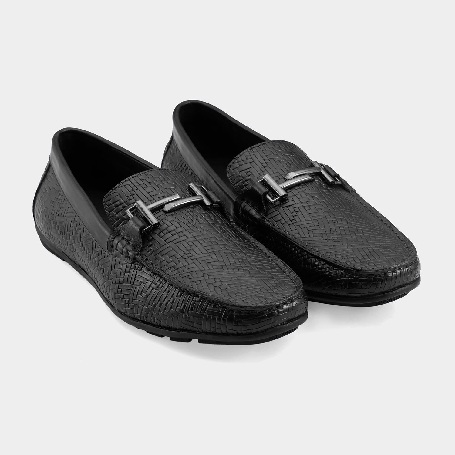 PHOENIX - BLACK DRIVING LOAFERS
