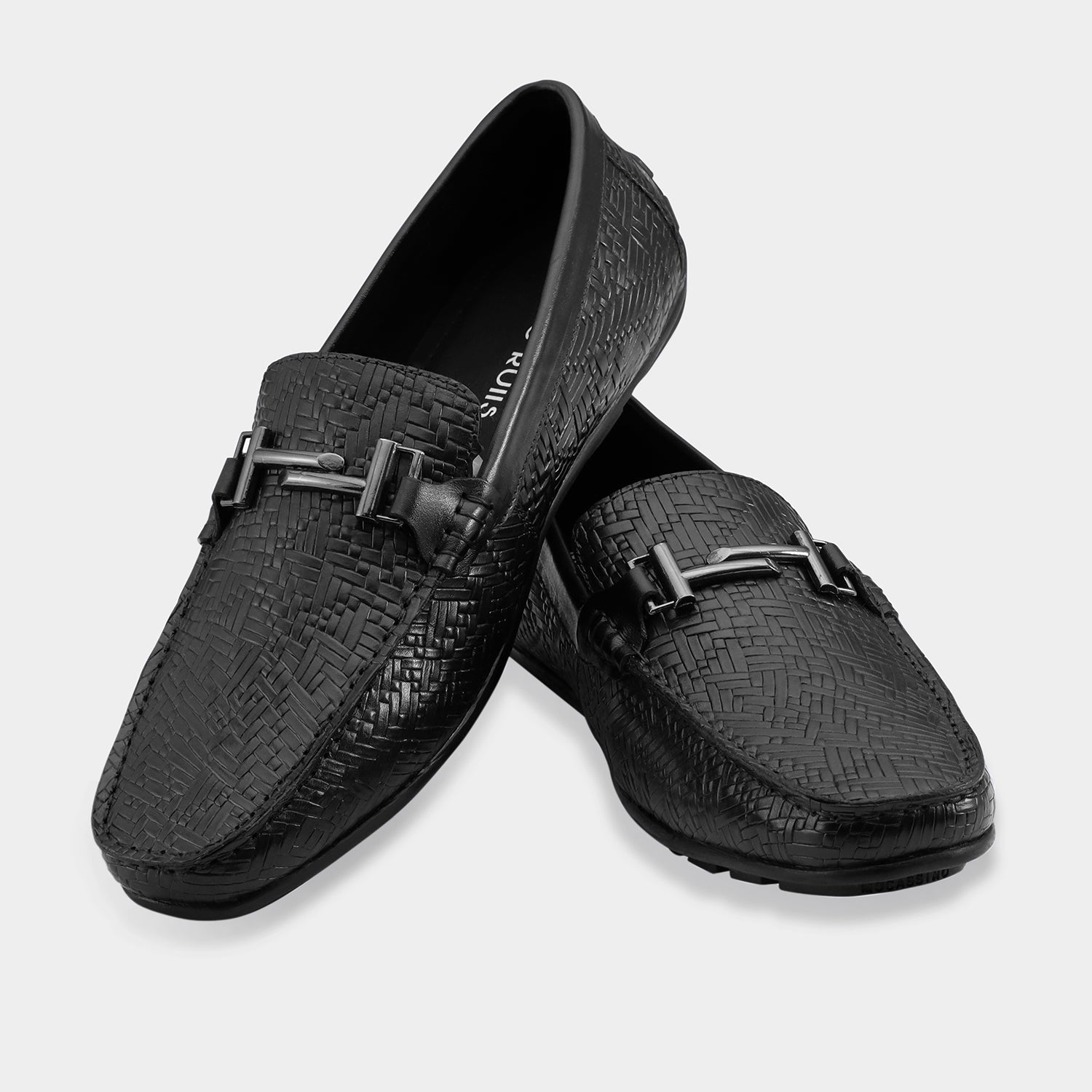 PHOENIX - BLACK DRIVING LOAFERS