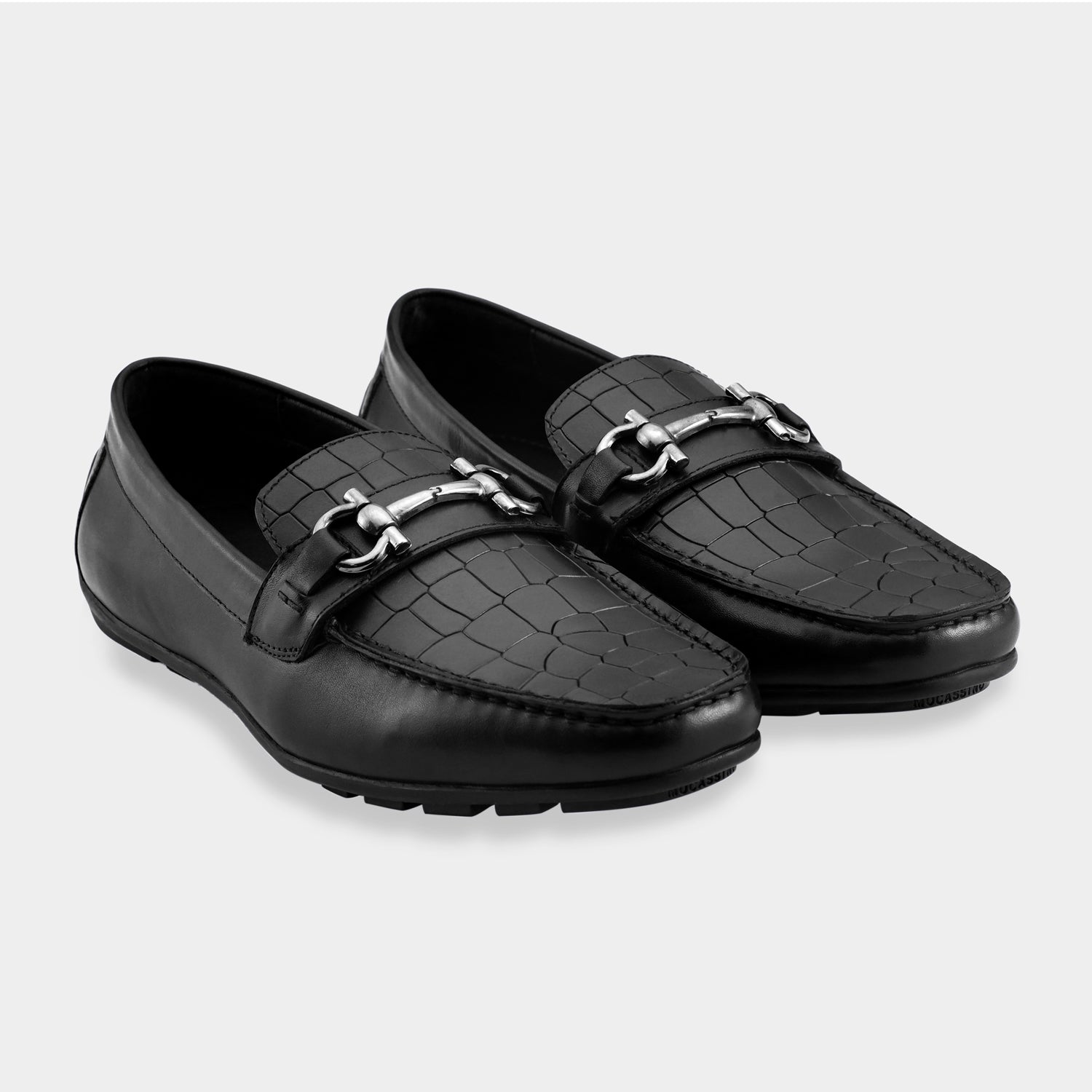 ZURICH - BLACK DRIVING LOAFERS