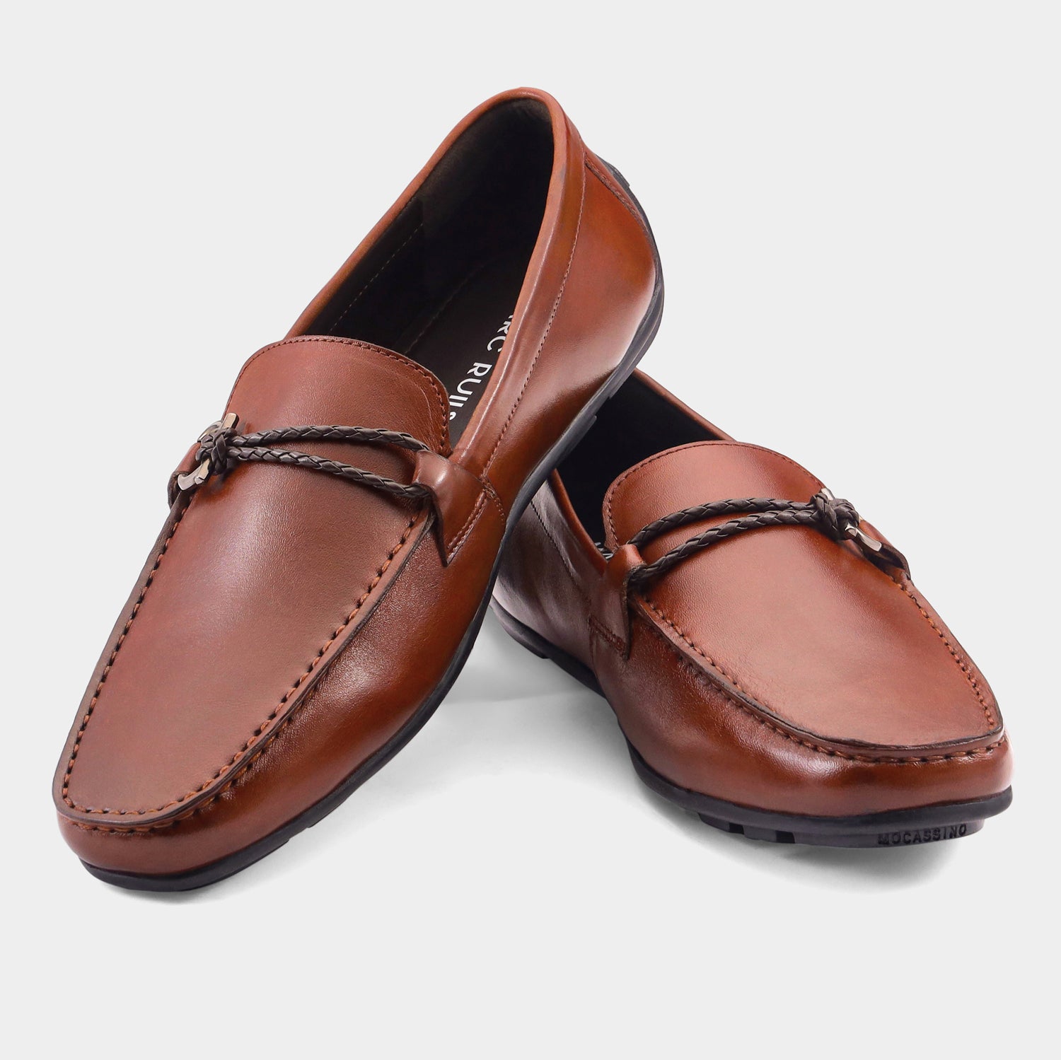 BELGIUM - TAN DRIVING LOAFERS