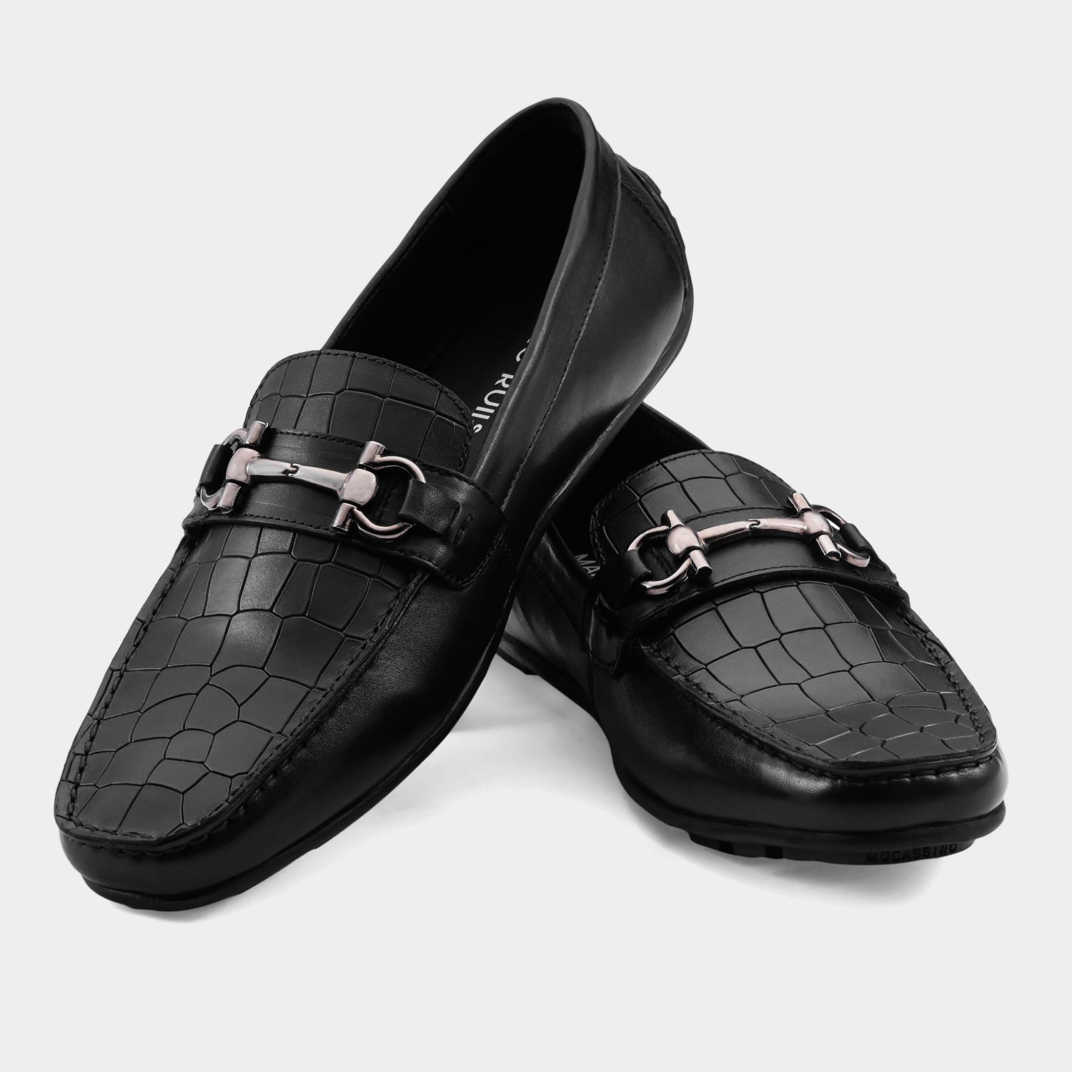ZURICH - BLACK DRIVING LOAFERS