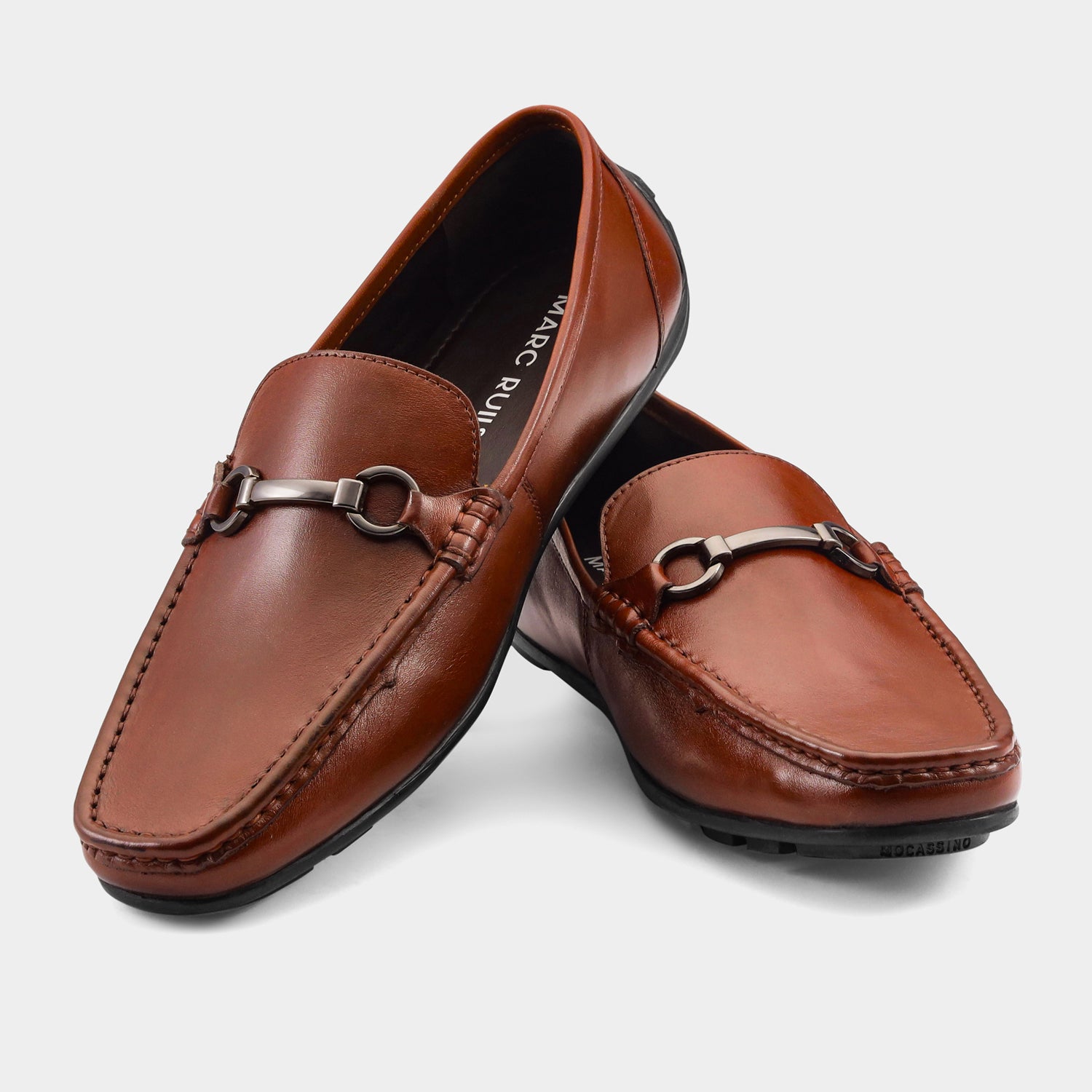 ROME- TAN DRIVING LOAFERS