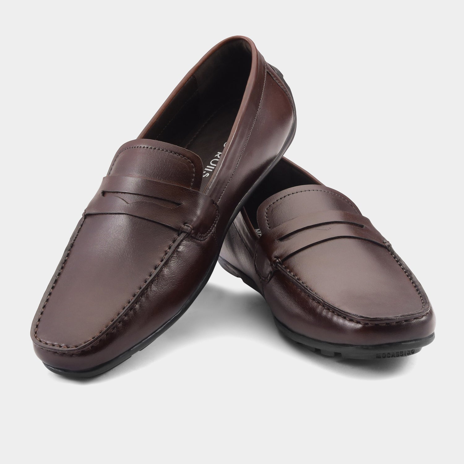 FINLAND - BROWN DRIVING LOAFERS