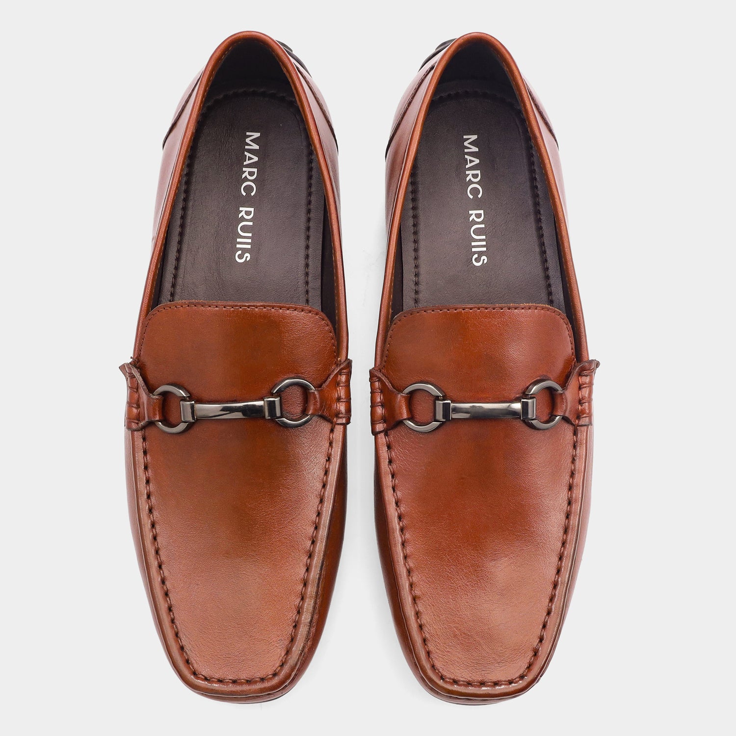 ROME- TAN DRIVING LOAFERS