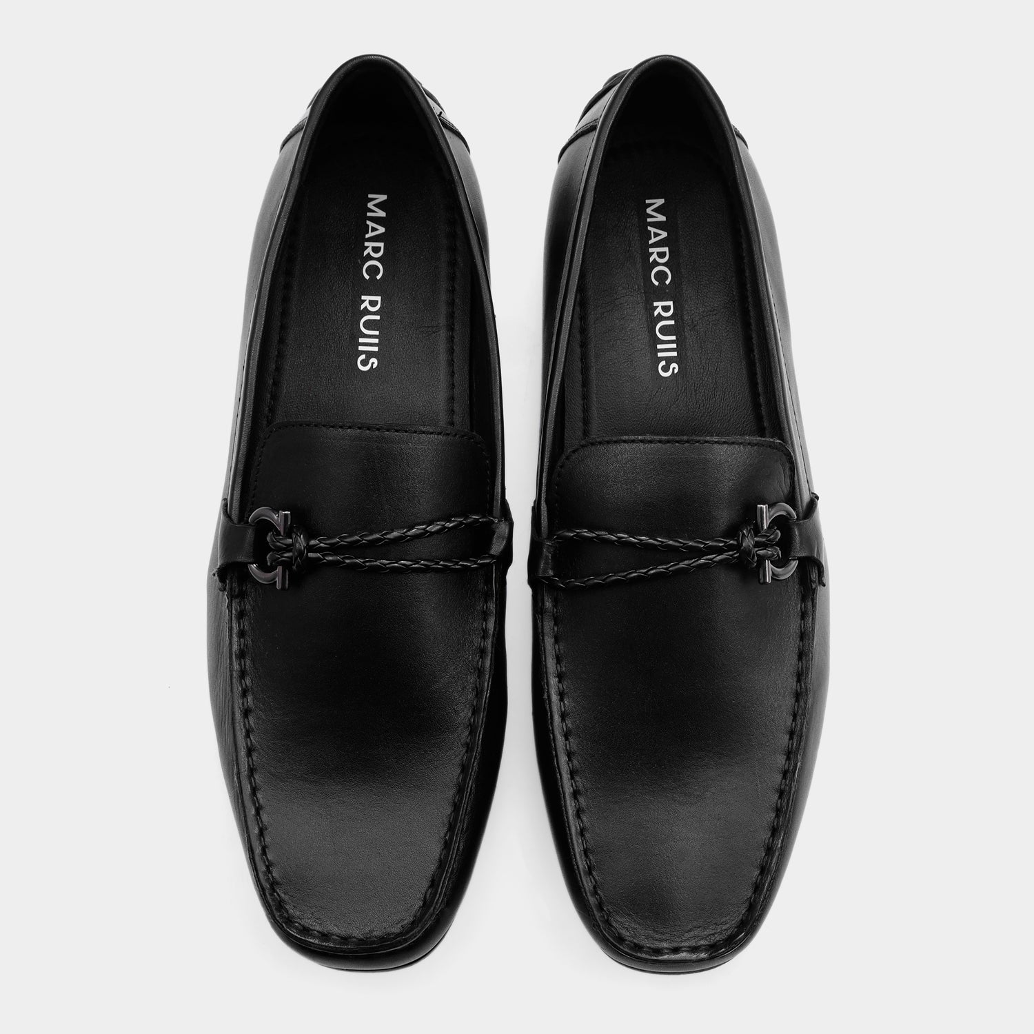BELGIUM - BLACK DRIVING LOAFERS