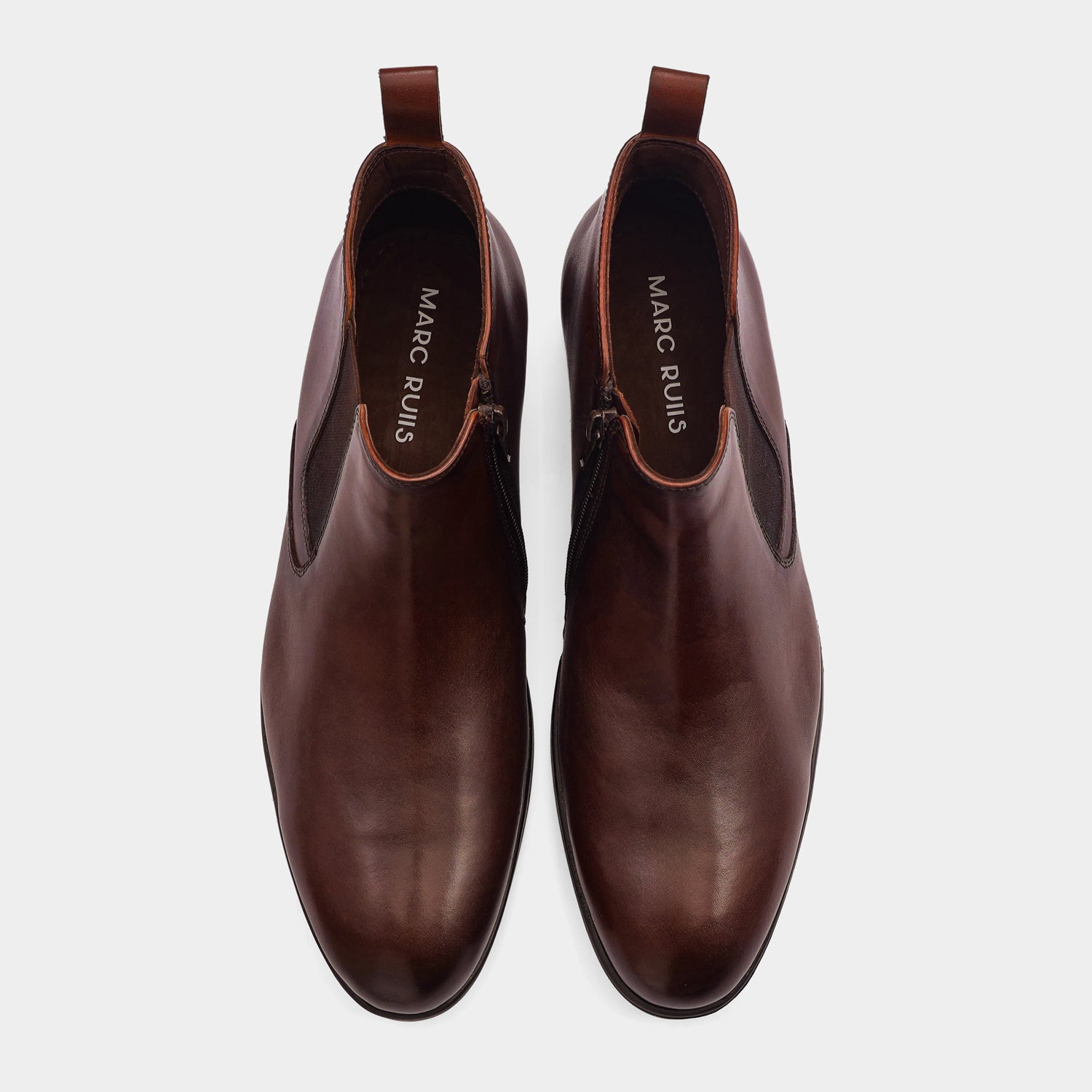 MELBOURNE - BROWN LEATHER SHOES
