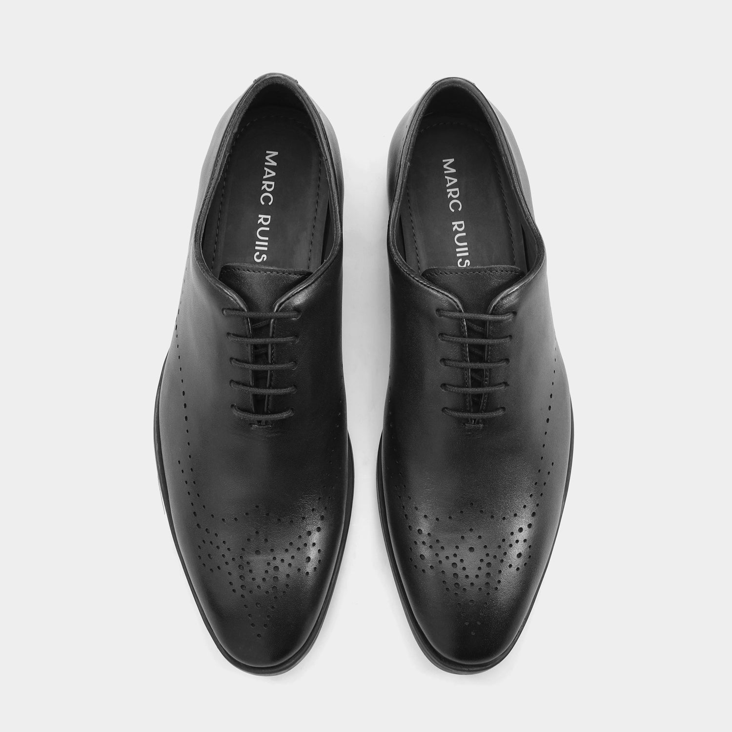 MONACO - BLACK LACE UPS SHOES