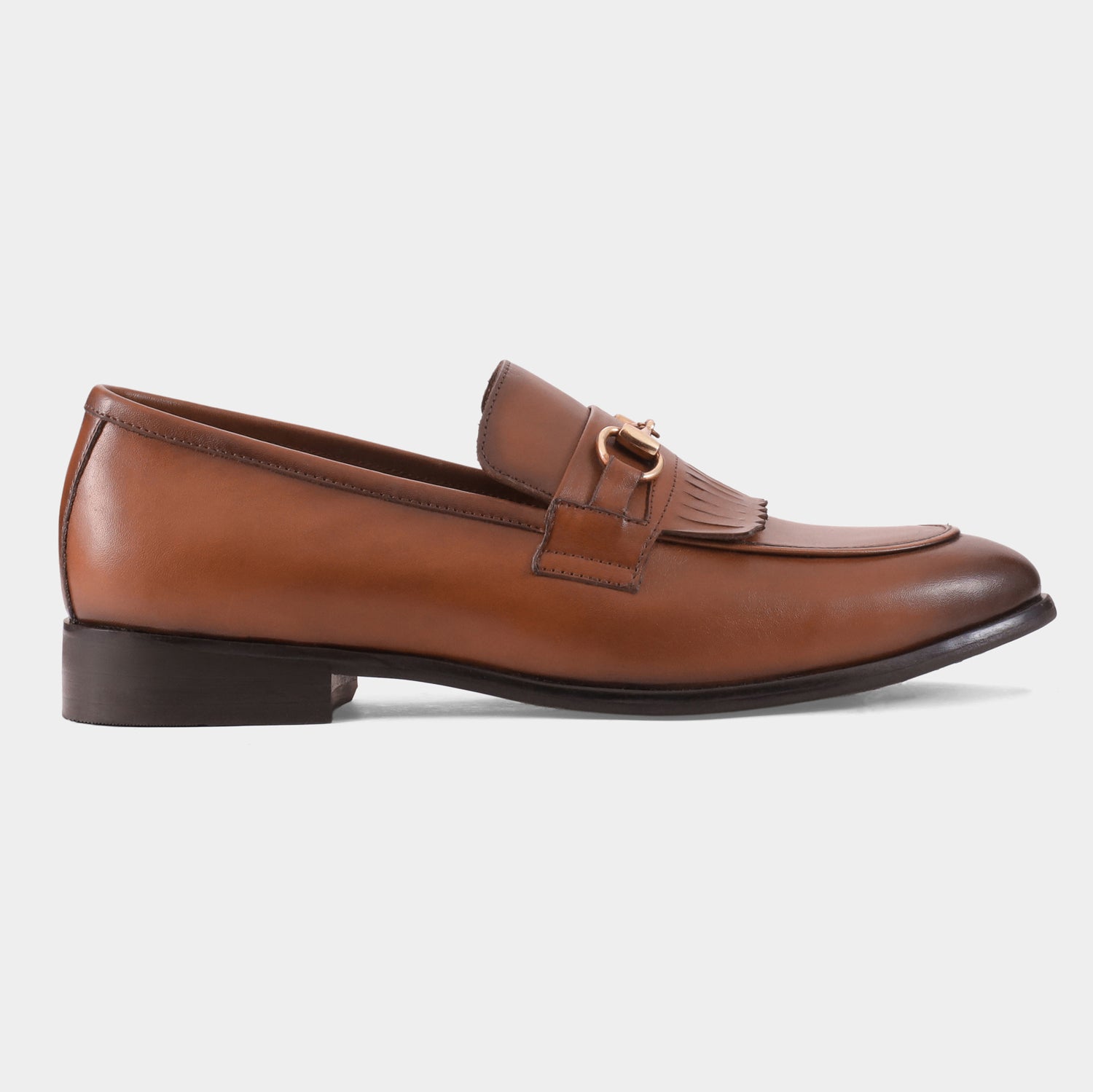 VICTORIA - TAN CLASSIC LOAFERS