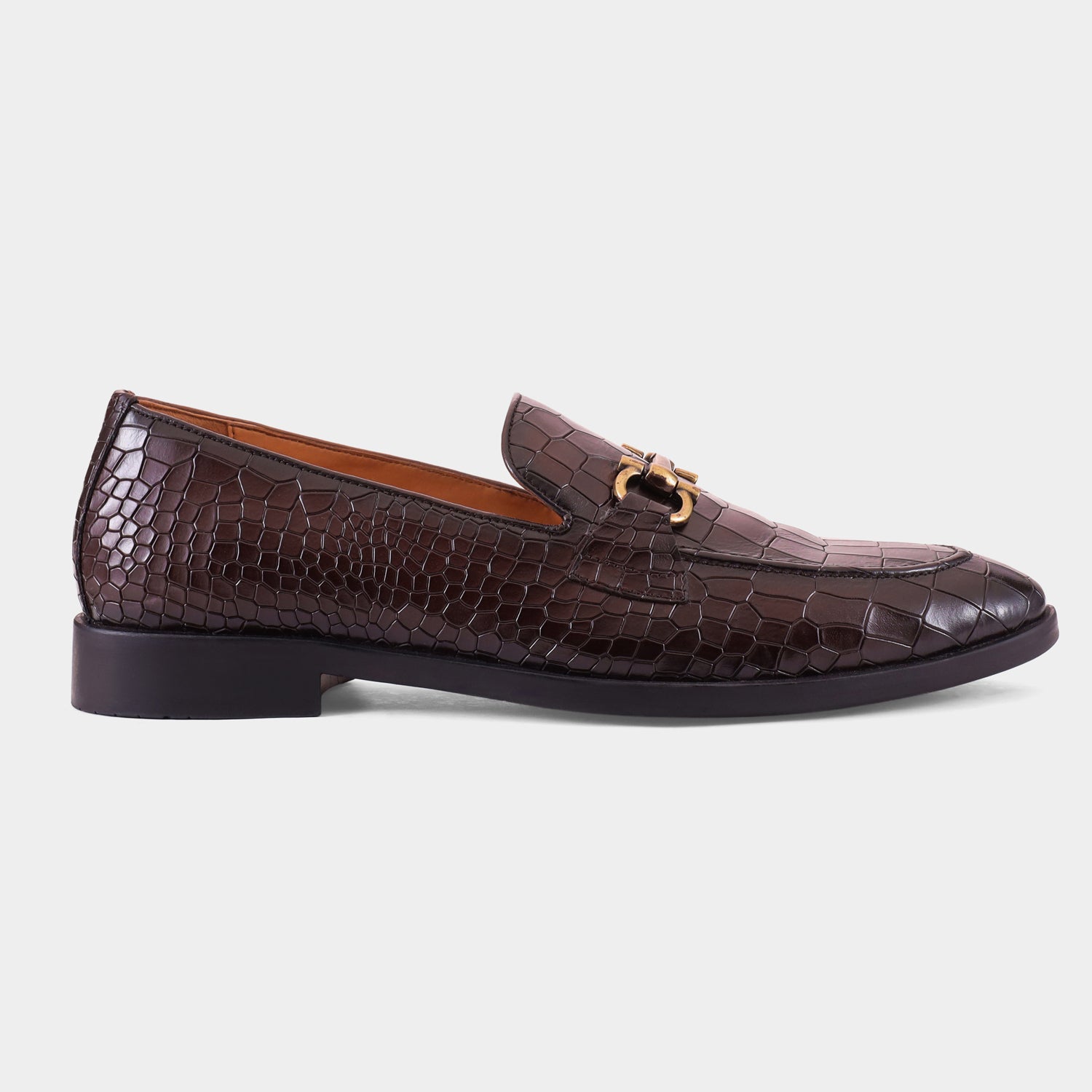 FLORENCE - BROWN CLASSIC LOAFERS