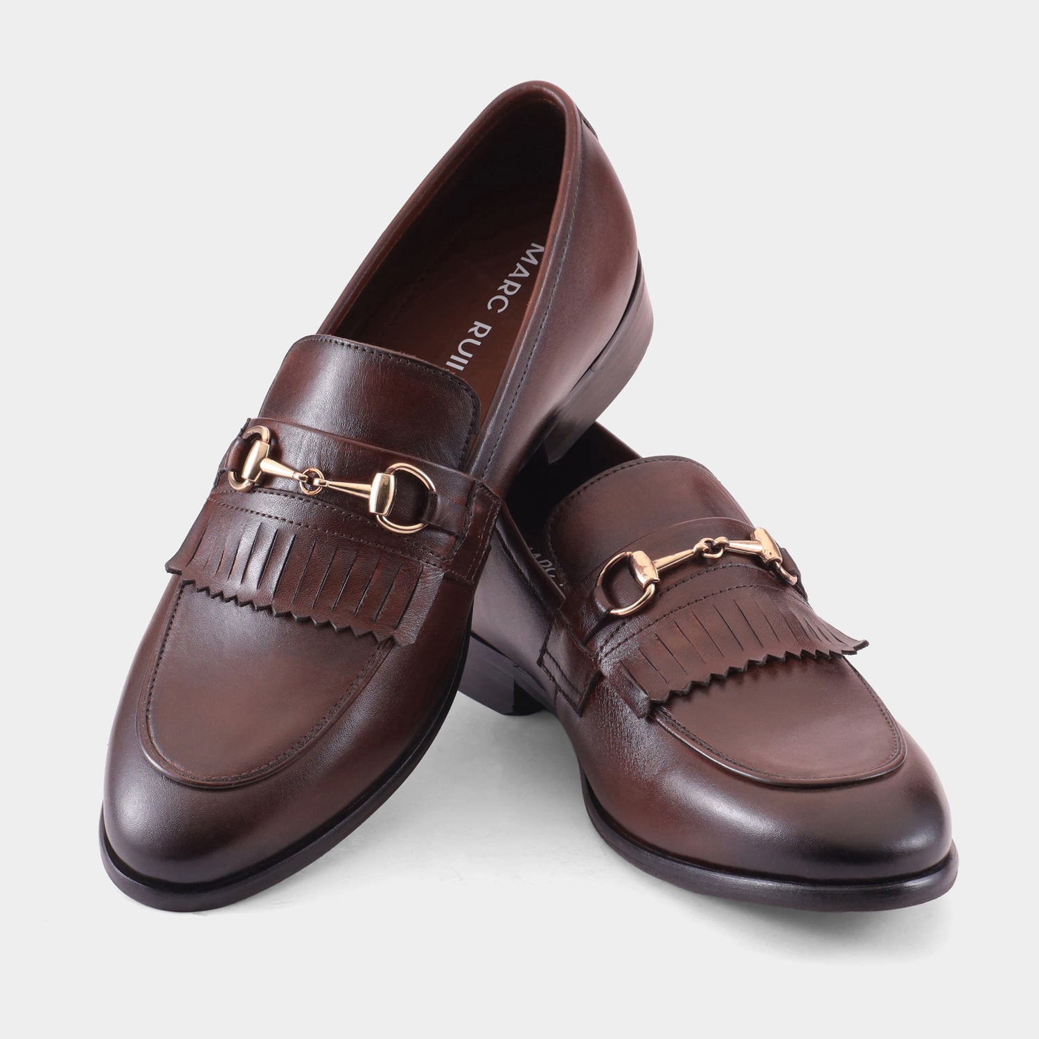 VICTORIA - BROWN CLASSIC LOAFERS