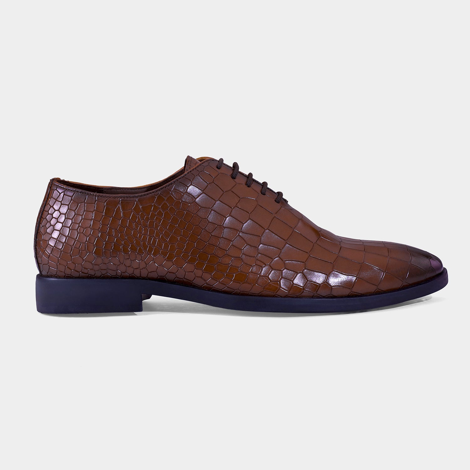 BARCELONA - BROWN LACE UPS SHOES