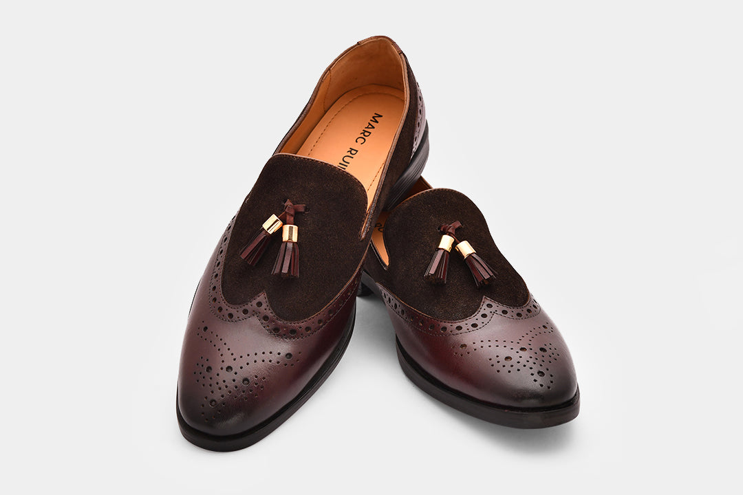 MONACO - CHESTNUT BROWN CLASSIC LOAFERS