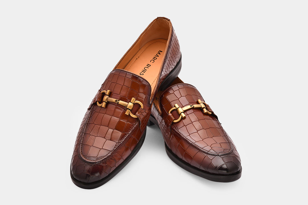 MEXICO - TAN CLASSIC LOAFERS