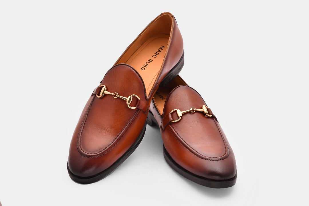 TOKYO - TAN CLASSIC LOAFERS