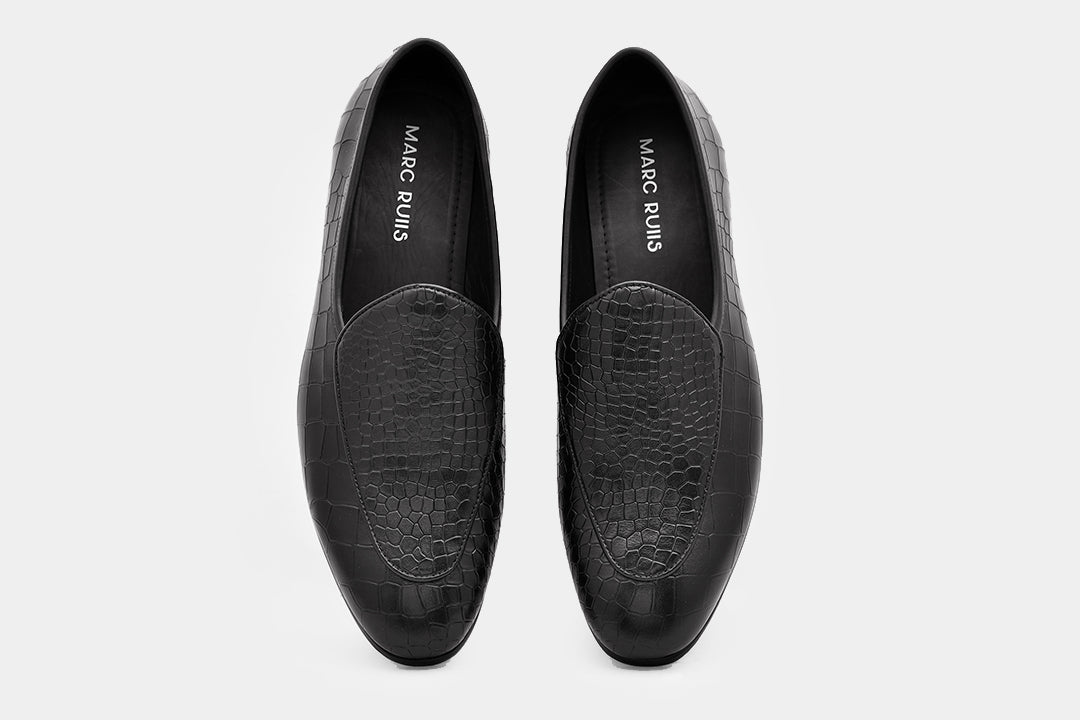 TORONTO - BLACK CLASSIC LOAFERS