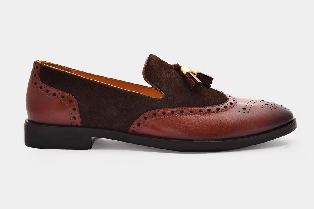 MONACO - TAN CLASSIC LOAFERS
