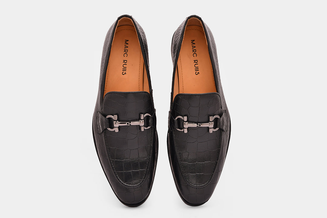 MEXICO - BLACK CLASSIC LOAFERS