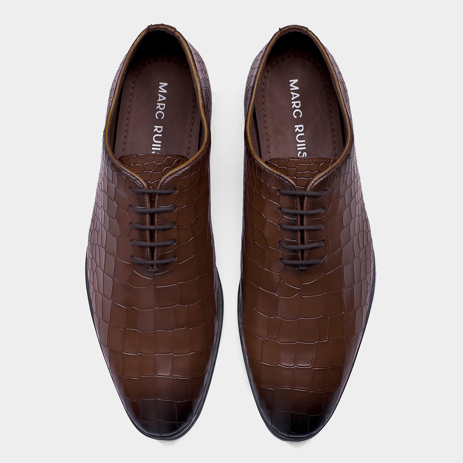 BARCELONA - BROWN LACE UPS SHOES