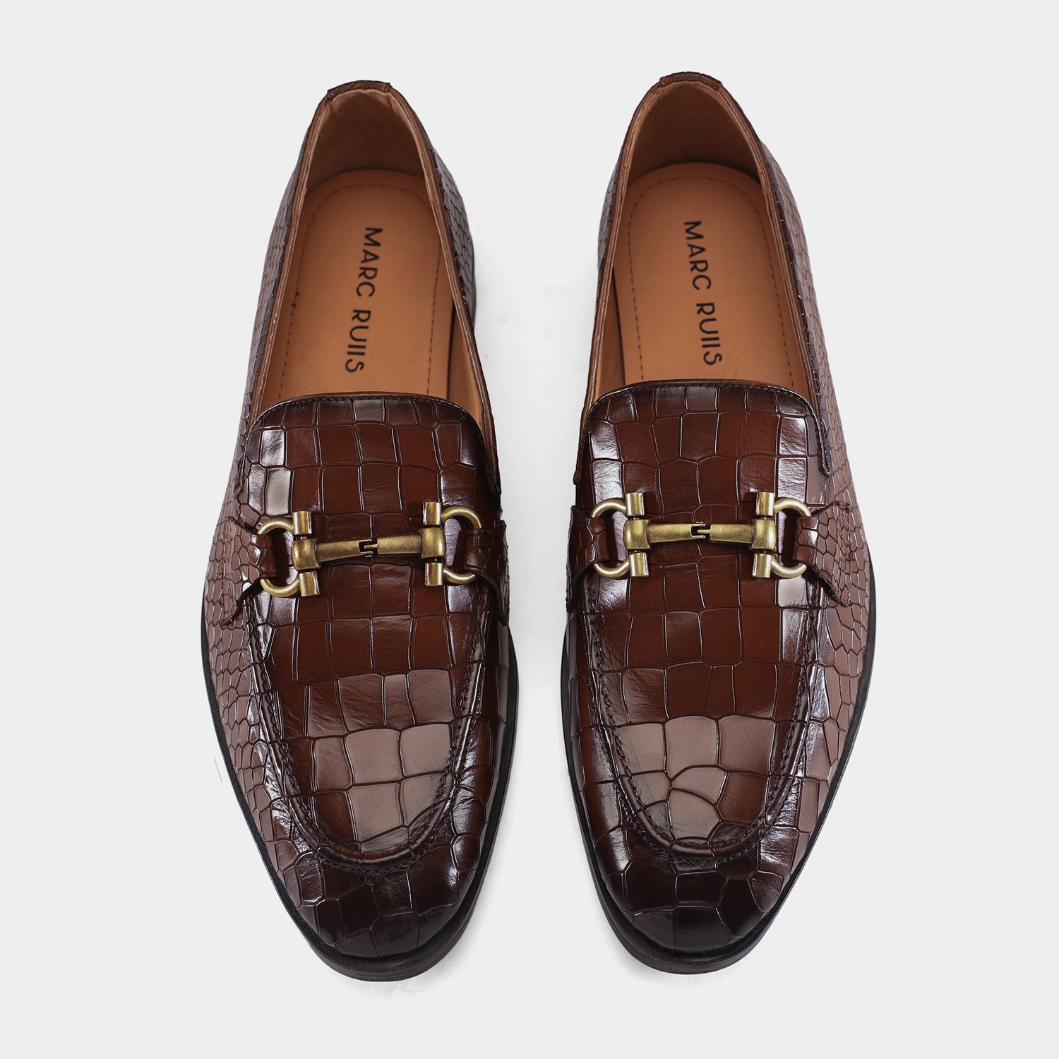 FLORENCE - BROWN CLASSIC LOAFERS