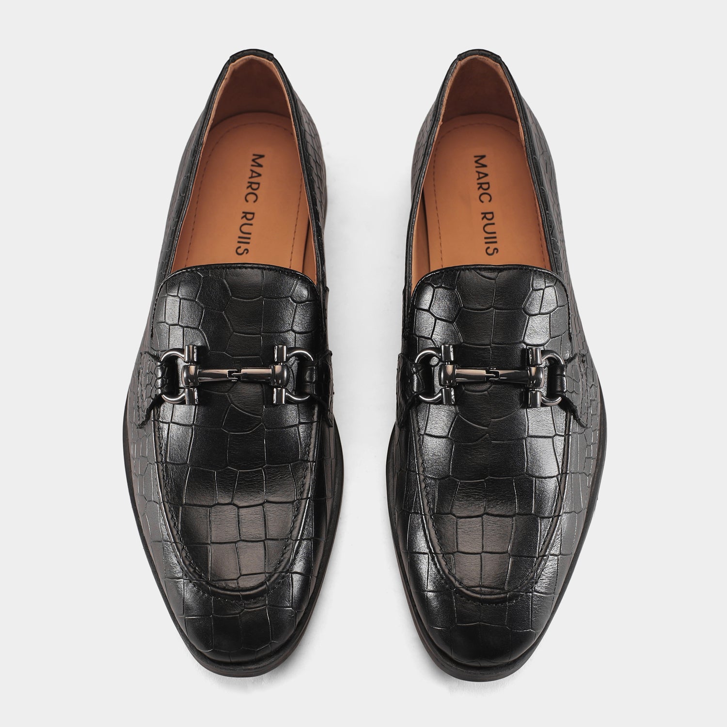 FLORENCE - BLACK CLASSIC LOAFERS