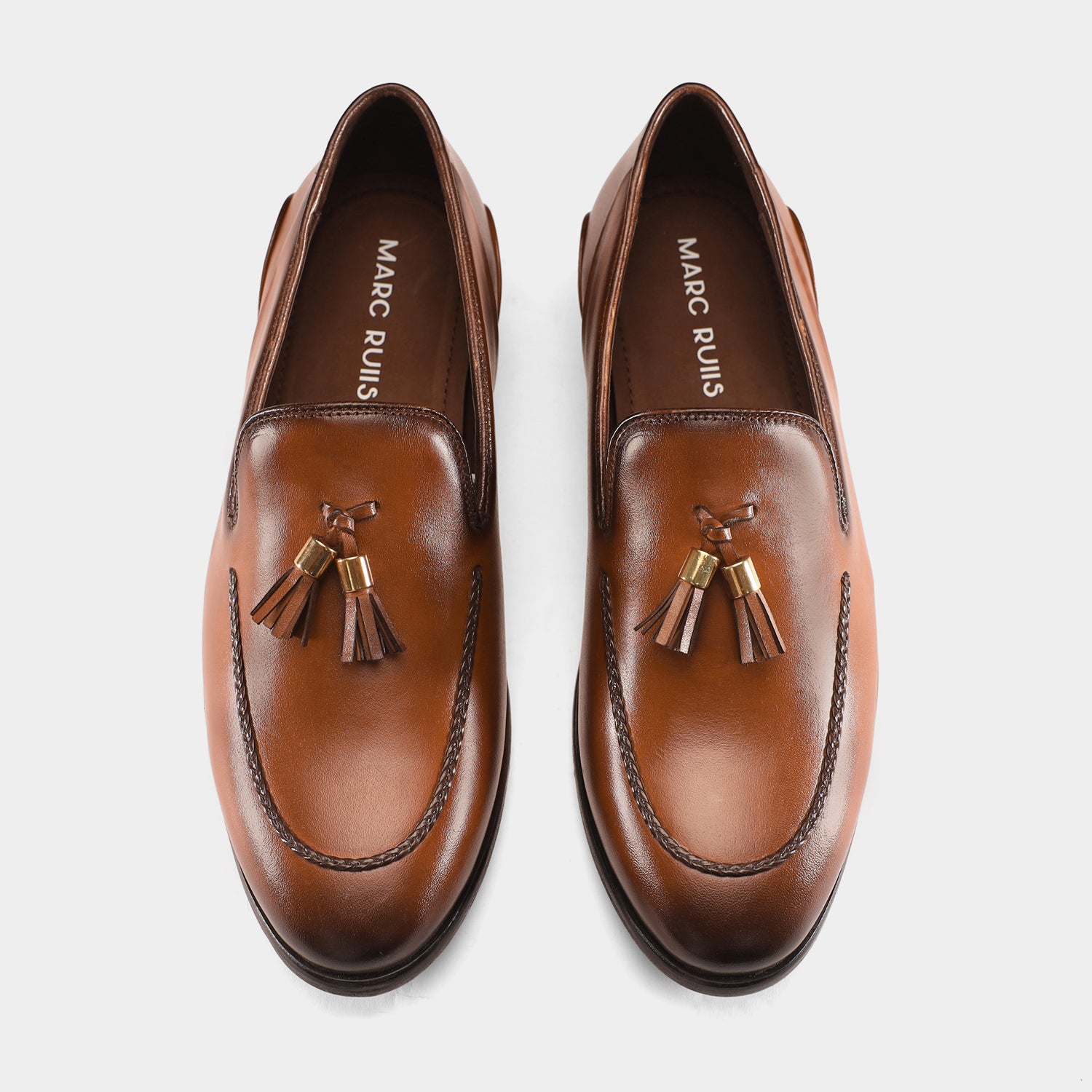 BERLIN - TAN CLASSIC LOAFERS