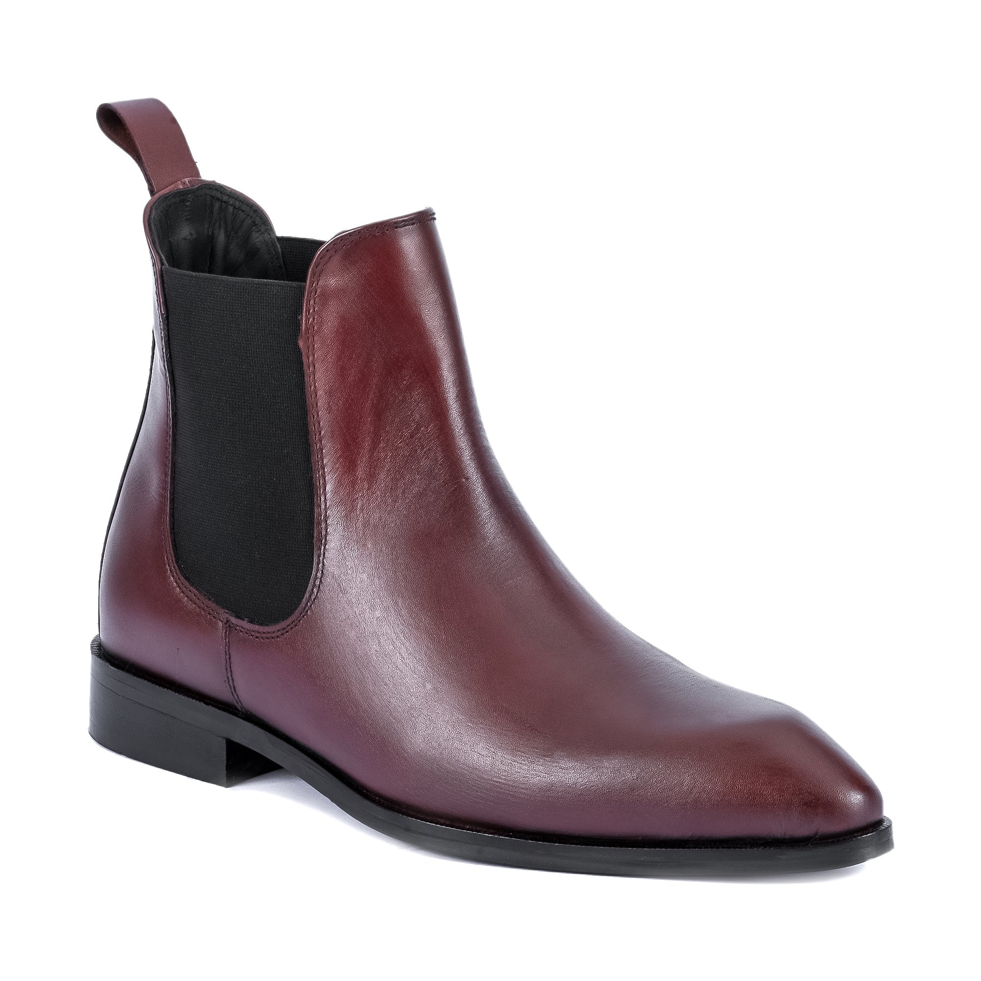Refined toe Chelsea - Cherry