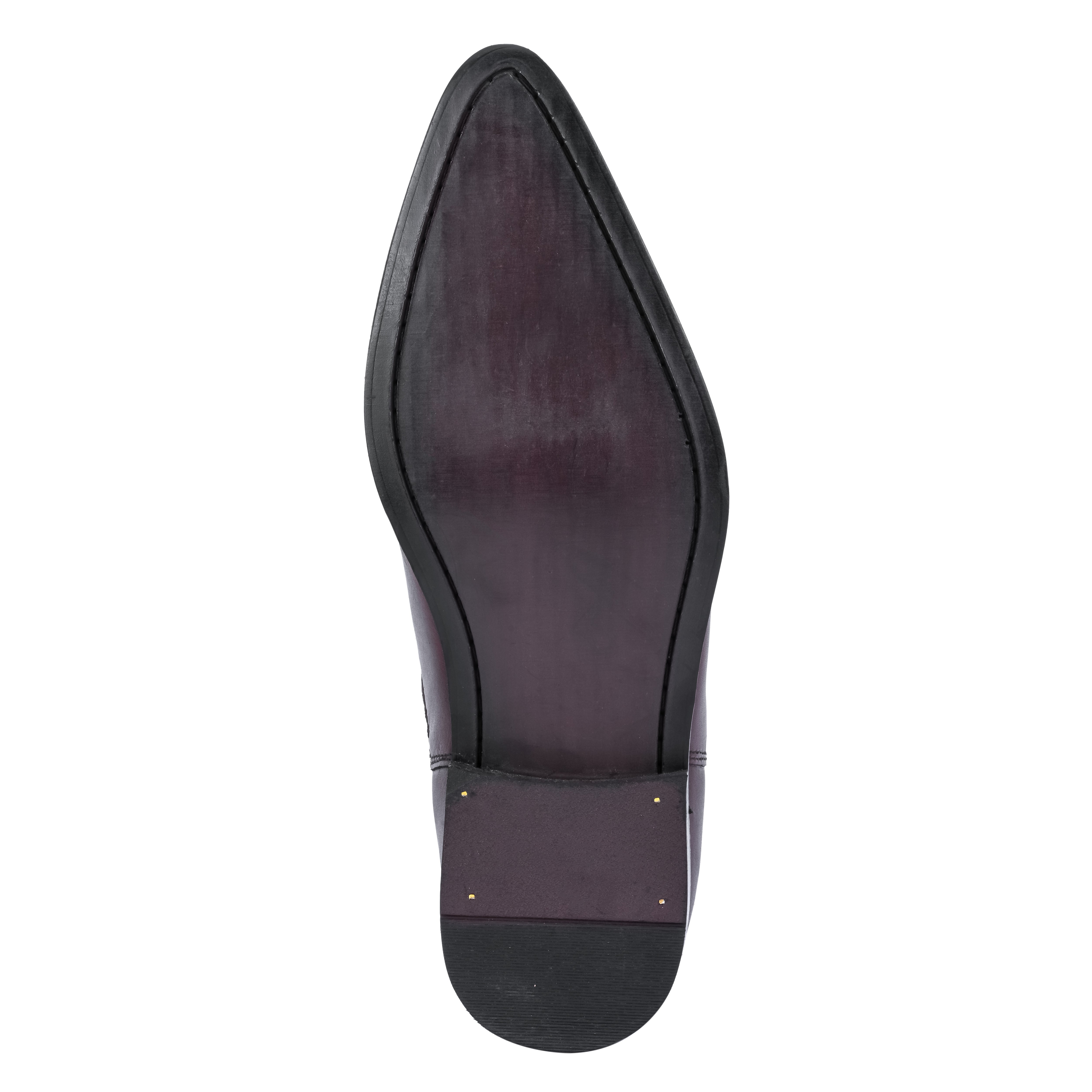 Refined toe Chelsea - Cherry