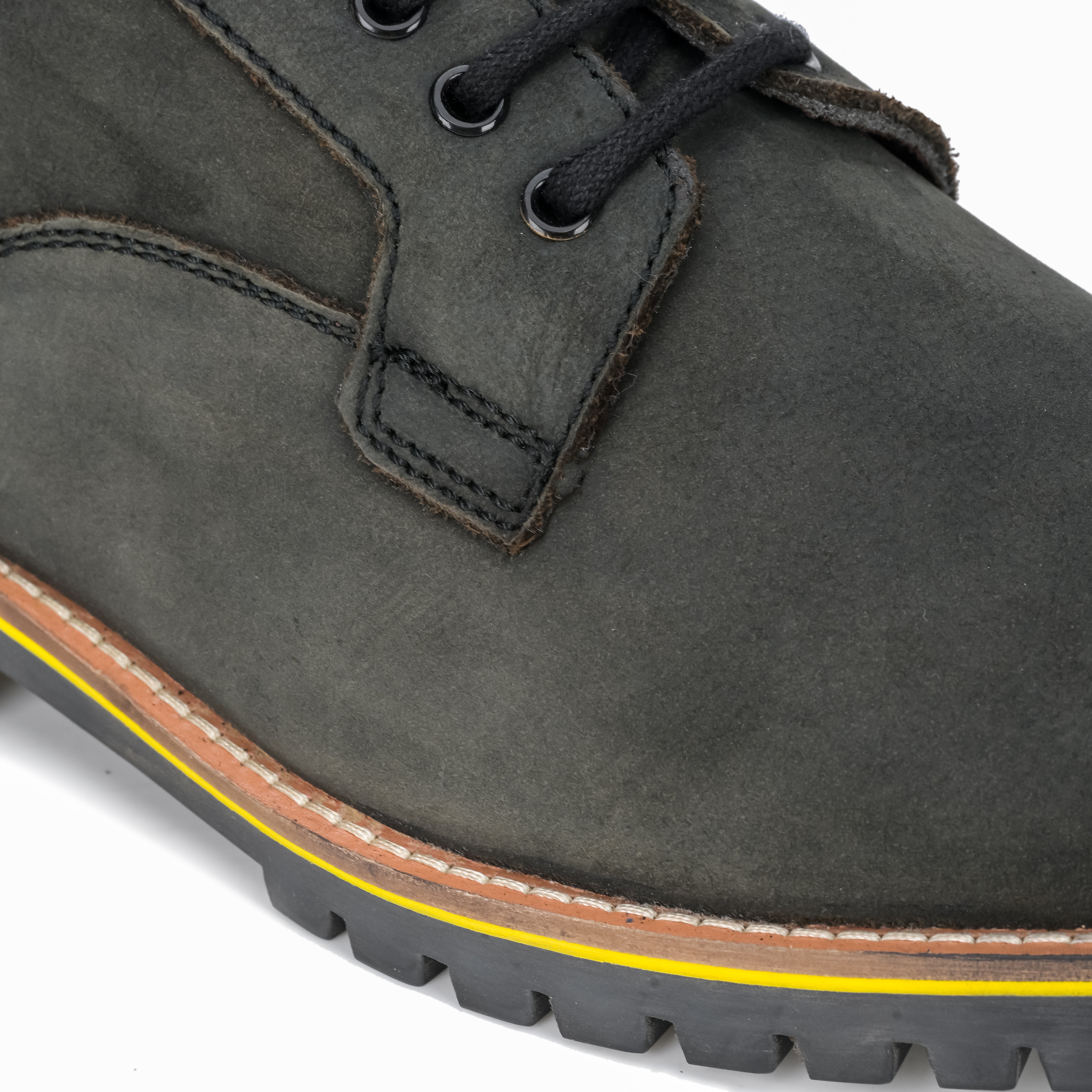 Derby Combo Boot - Black