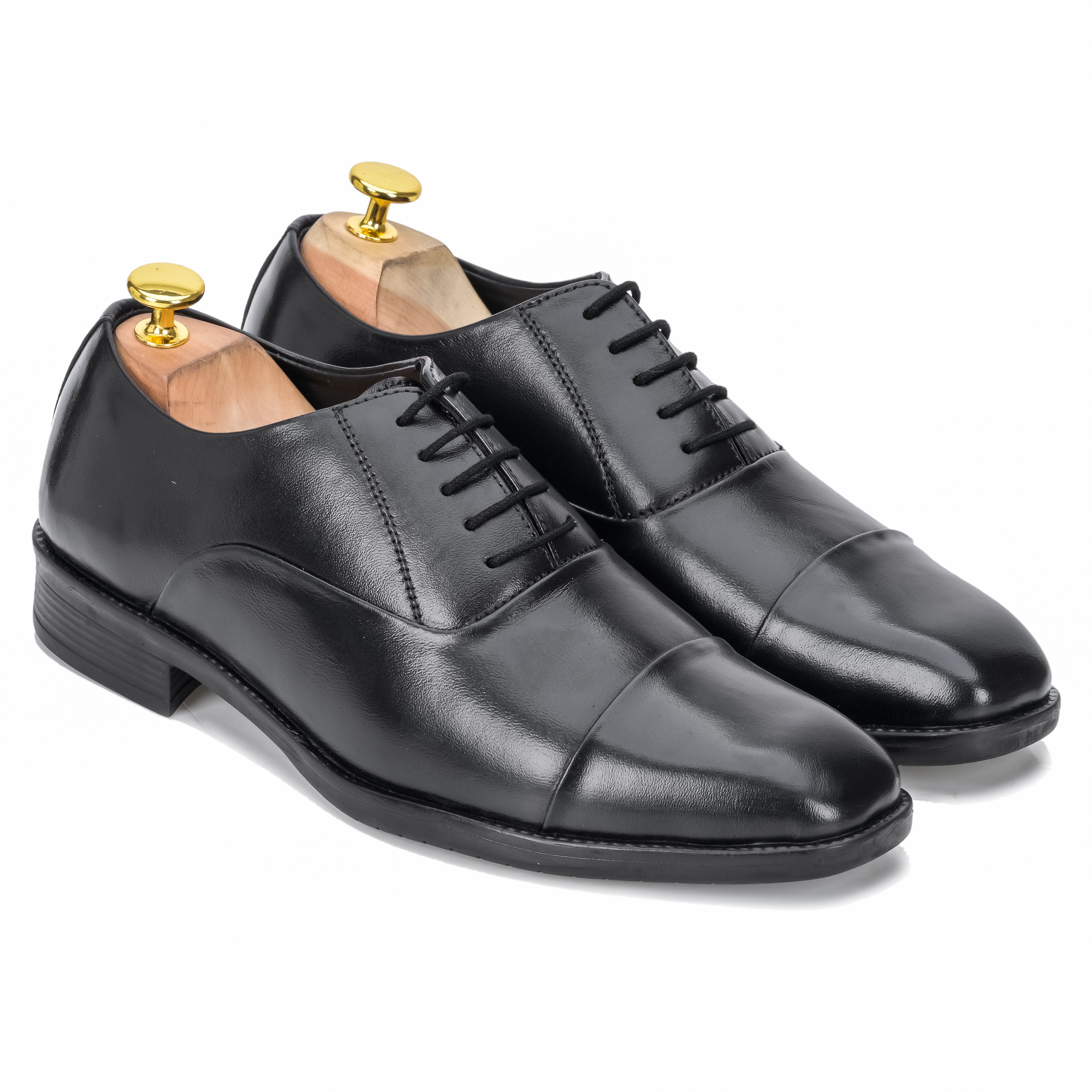 Cap Toe Oxford - Black