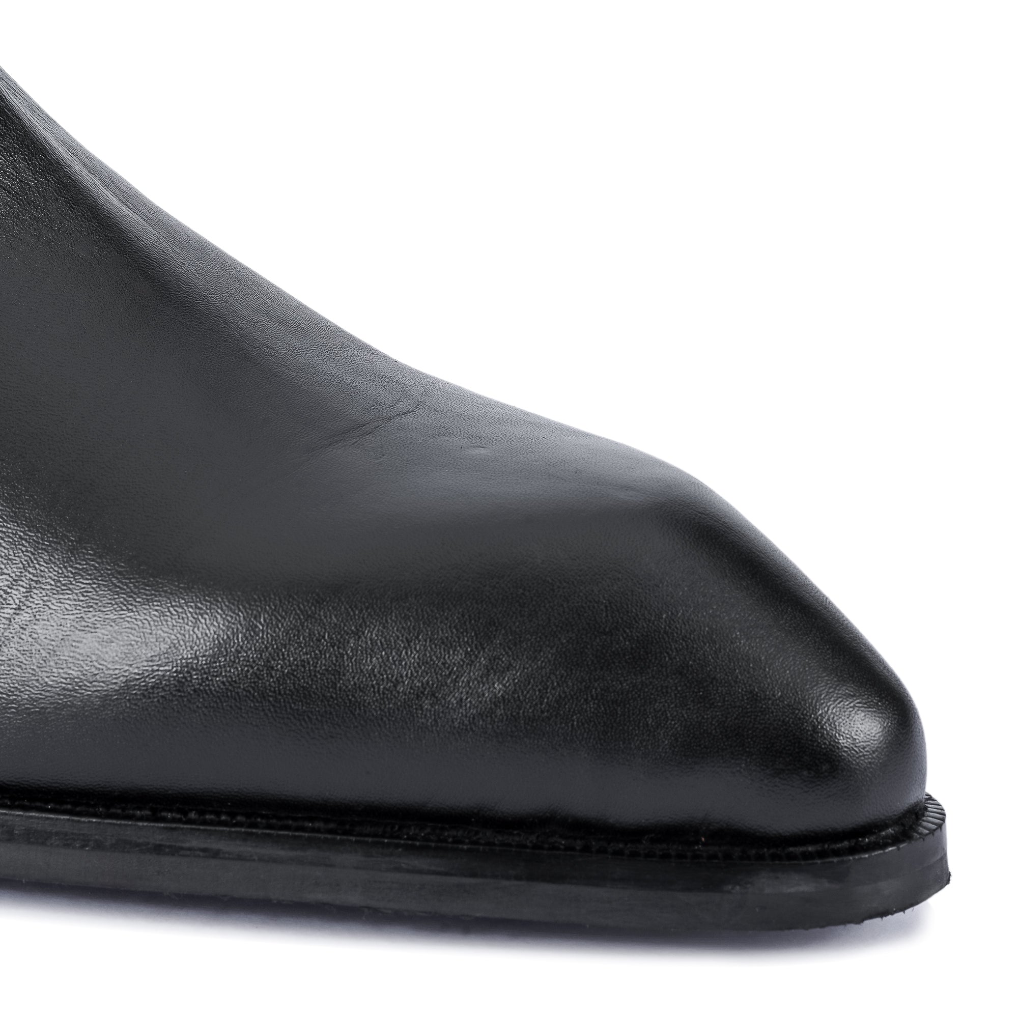 Refined toe Chelsea - Black