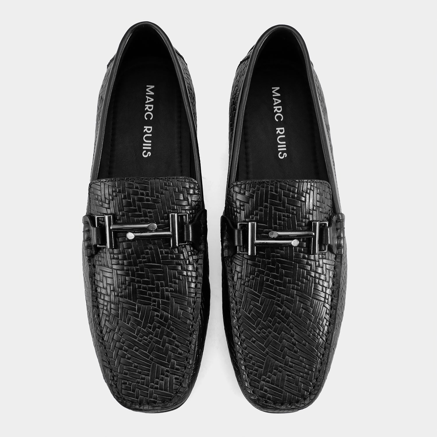 PHOENIX - BLACK DRIVING LOAFERS