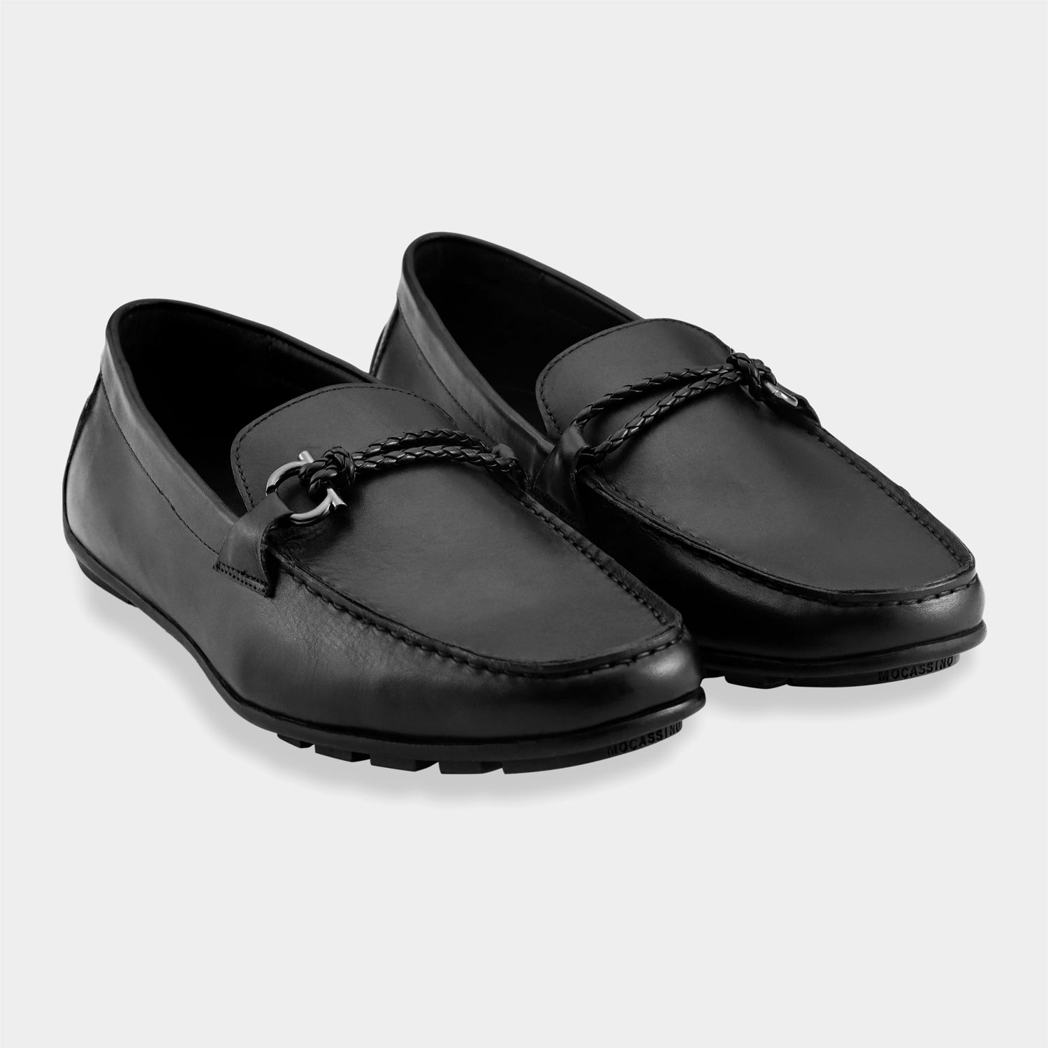 BELGIUM - BLACK DRIVING LOAFERS