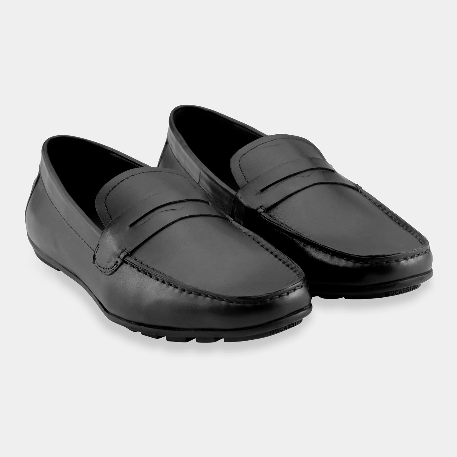 FINLAND - BLACK DRIVING LOAFERS