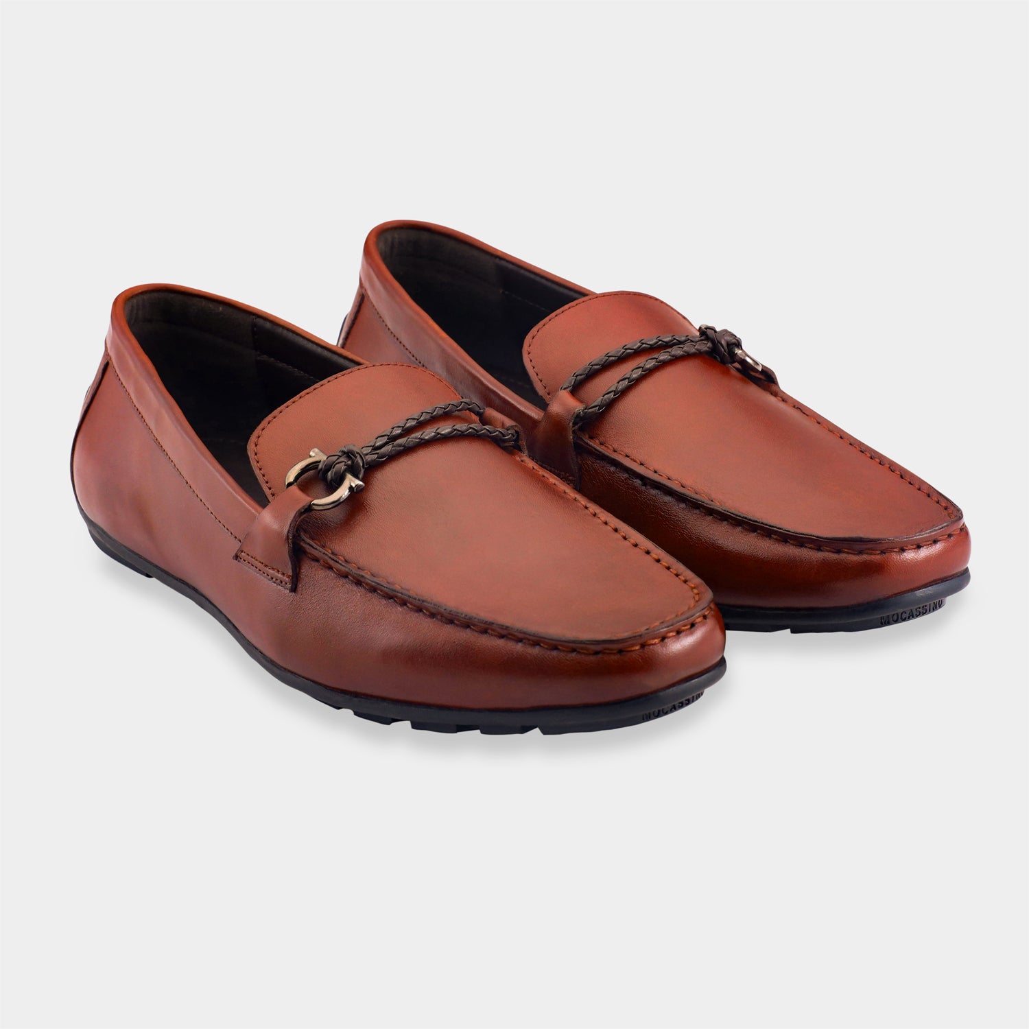 BELGIUM - TAN DRIVING LOAFERS