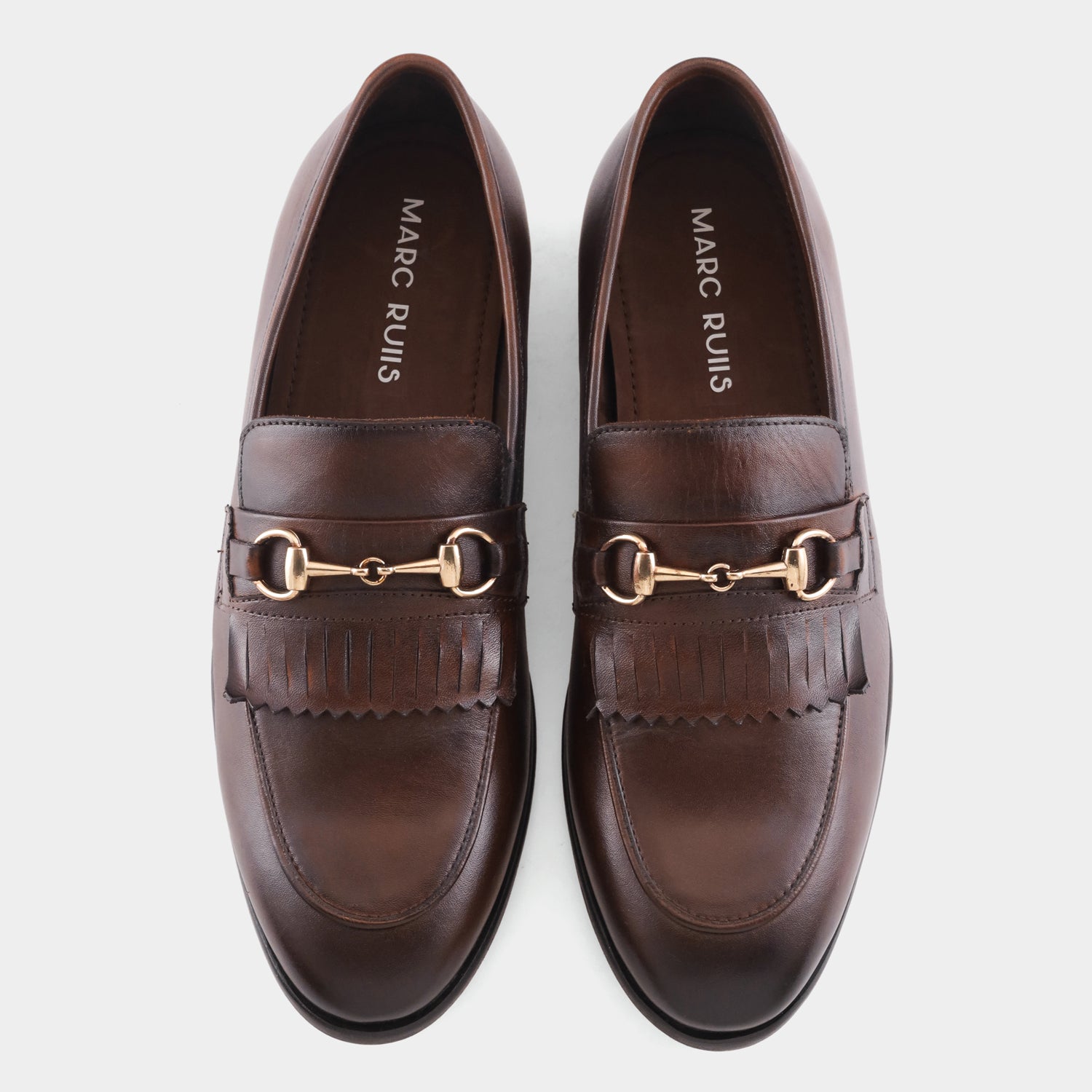 VICTORIA - BROWN CLASSIC LOAFERS