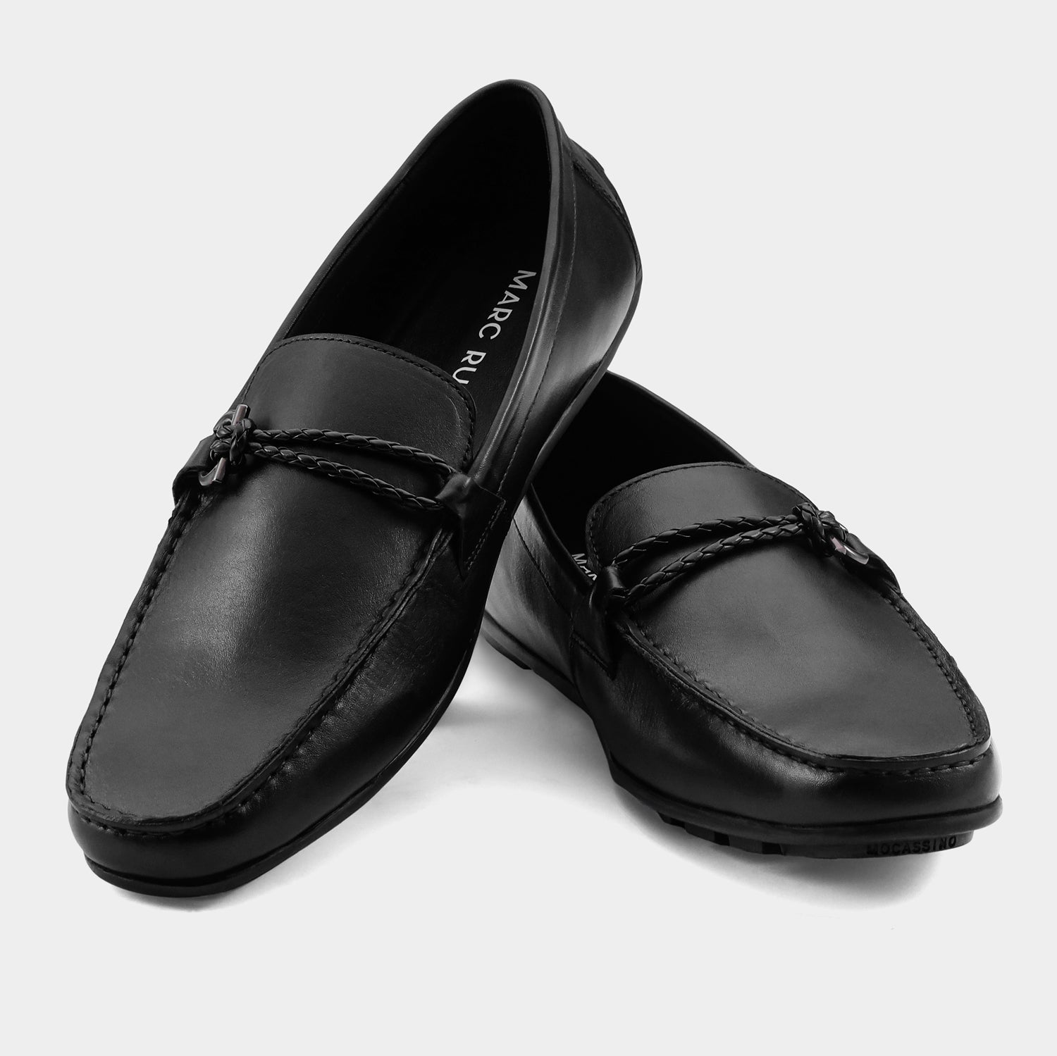 BELGIUM - BLACK DRIVING LOAFERS